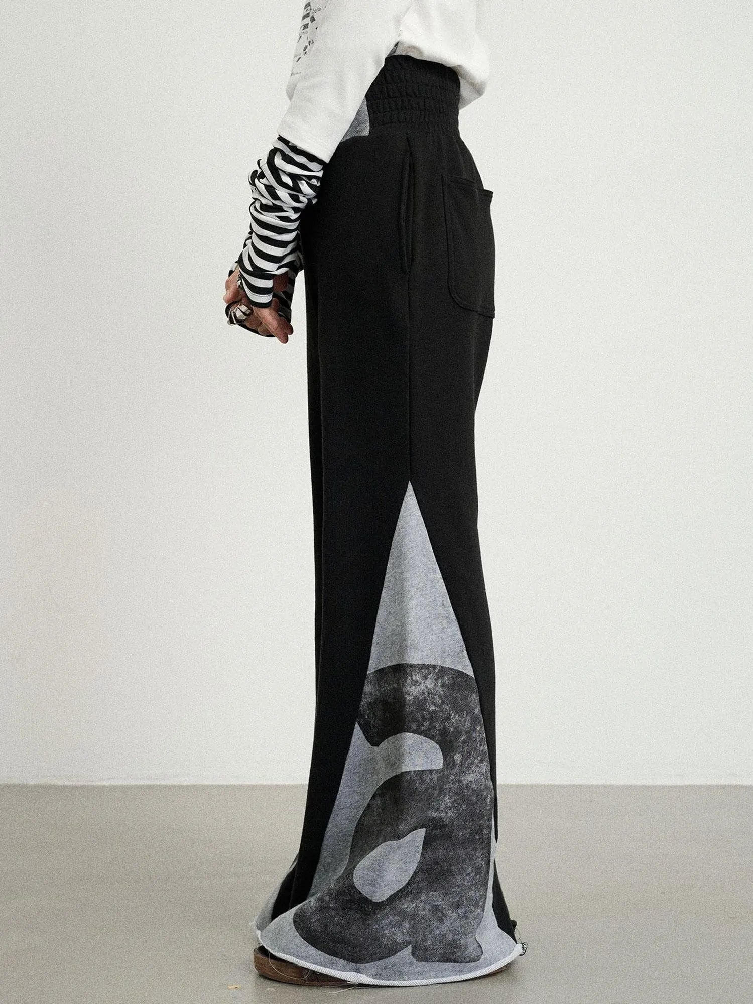 Boxing Girl Flared Sweatpants