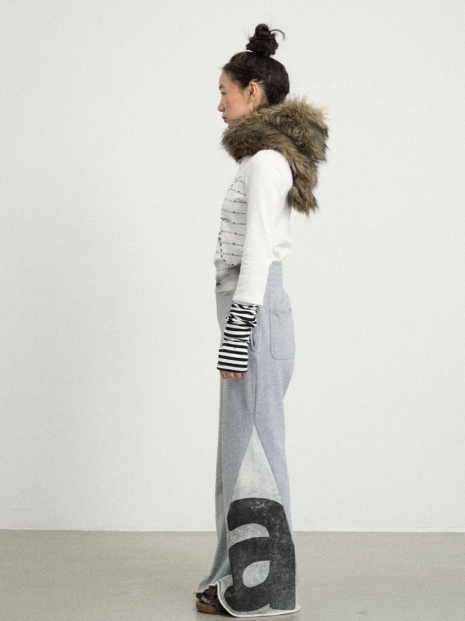 Boxing Girl Flared Sweatpants