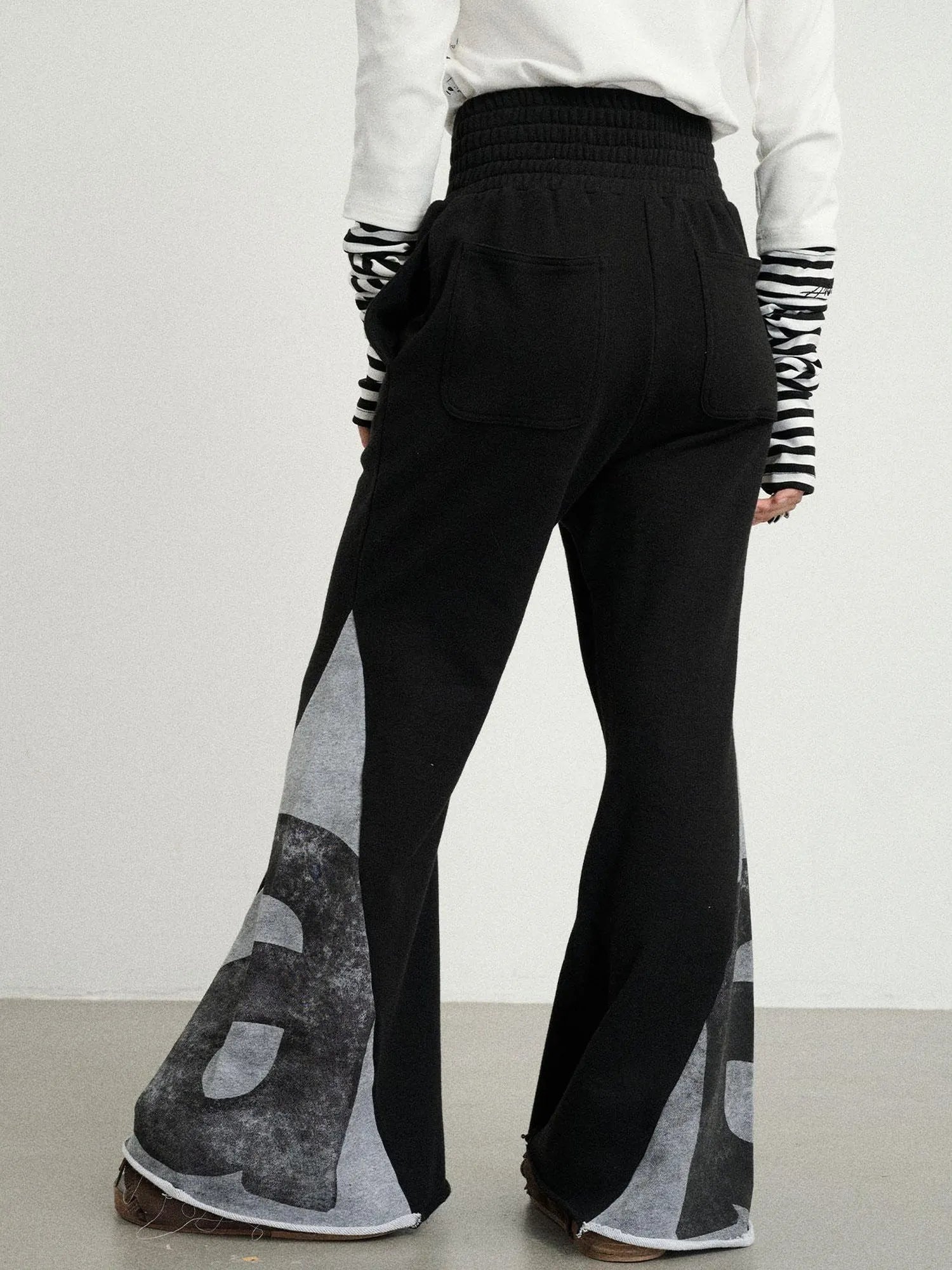 Boxing Girl Flared Sweatpants