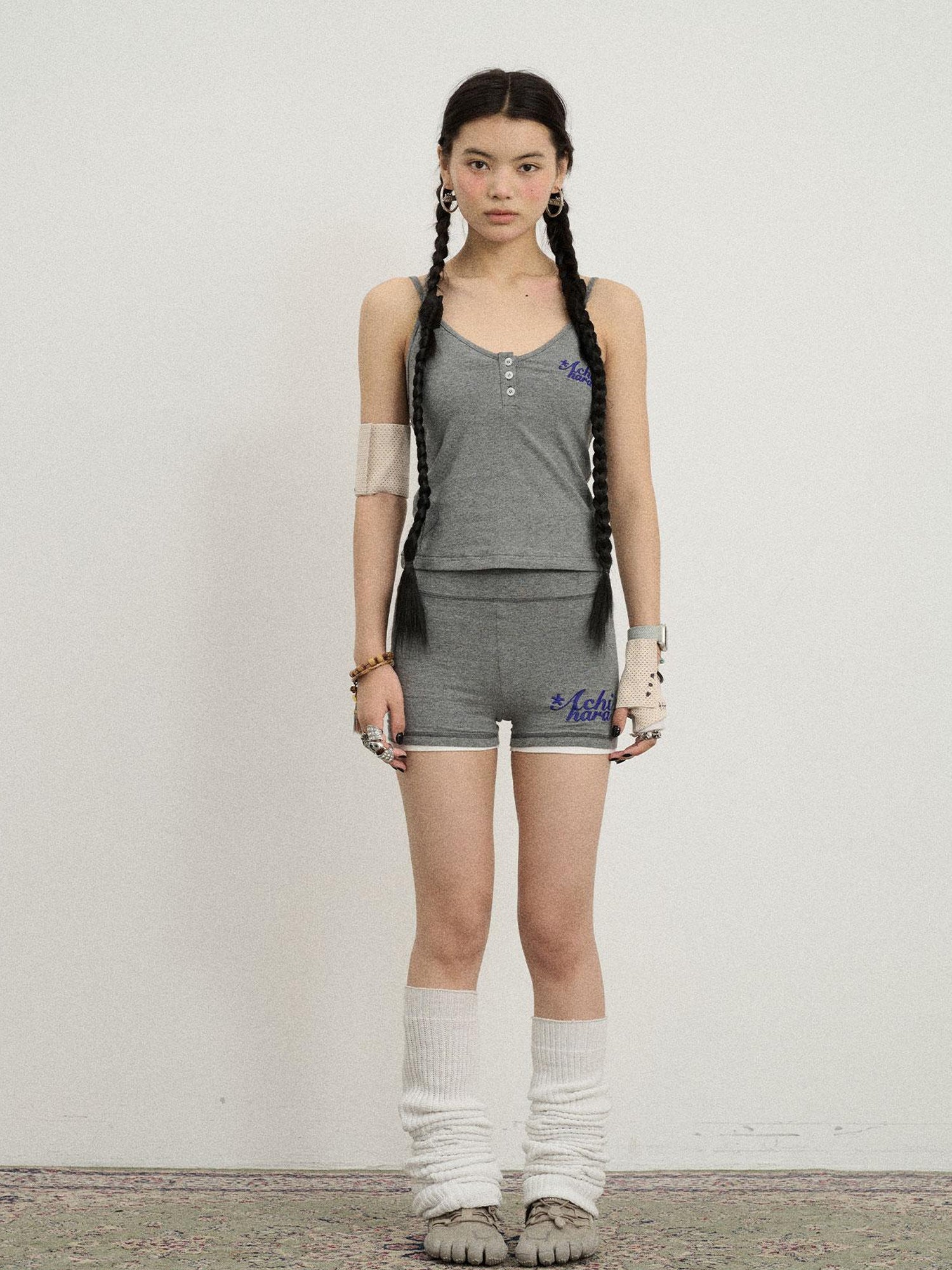 Achihara Breton Candy Strap Tank
