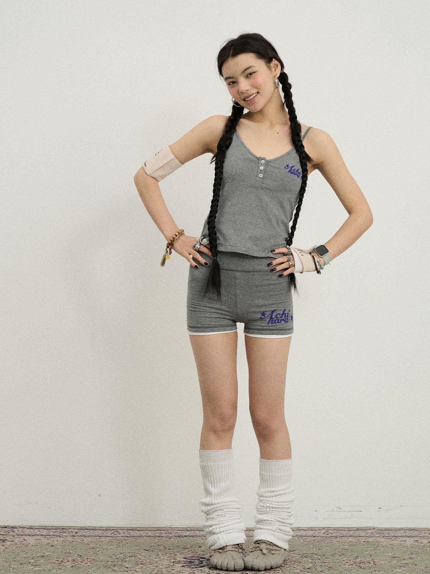 Achihara Breton Candy Strap Tank
