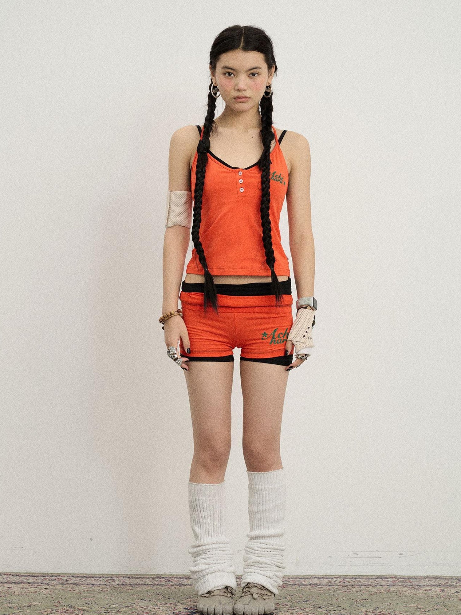 Achihara Breton Candy Strap Tank