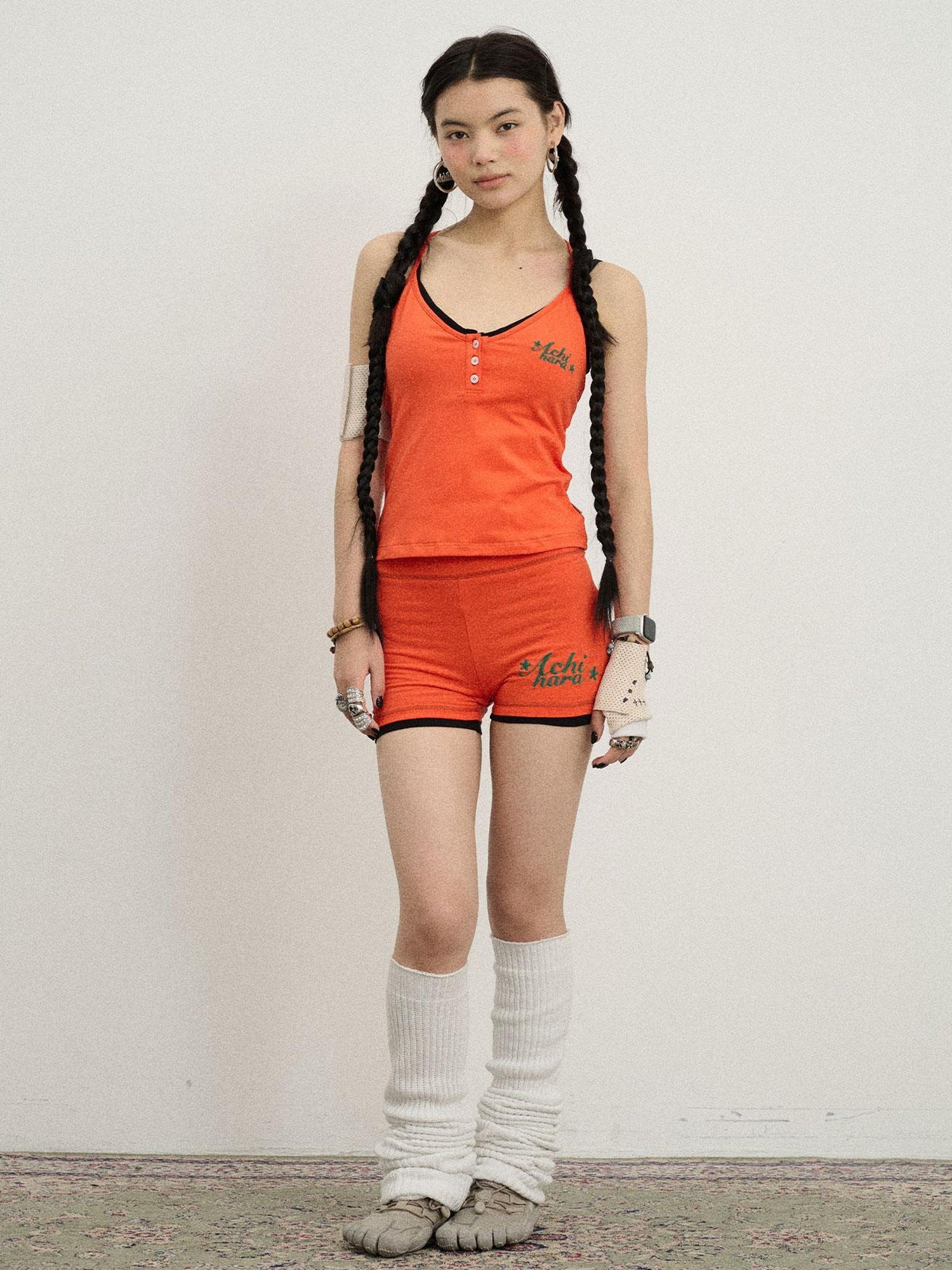 Achihara Breton Candy Strap Tank