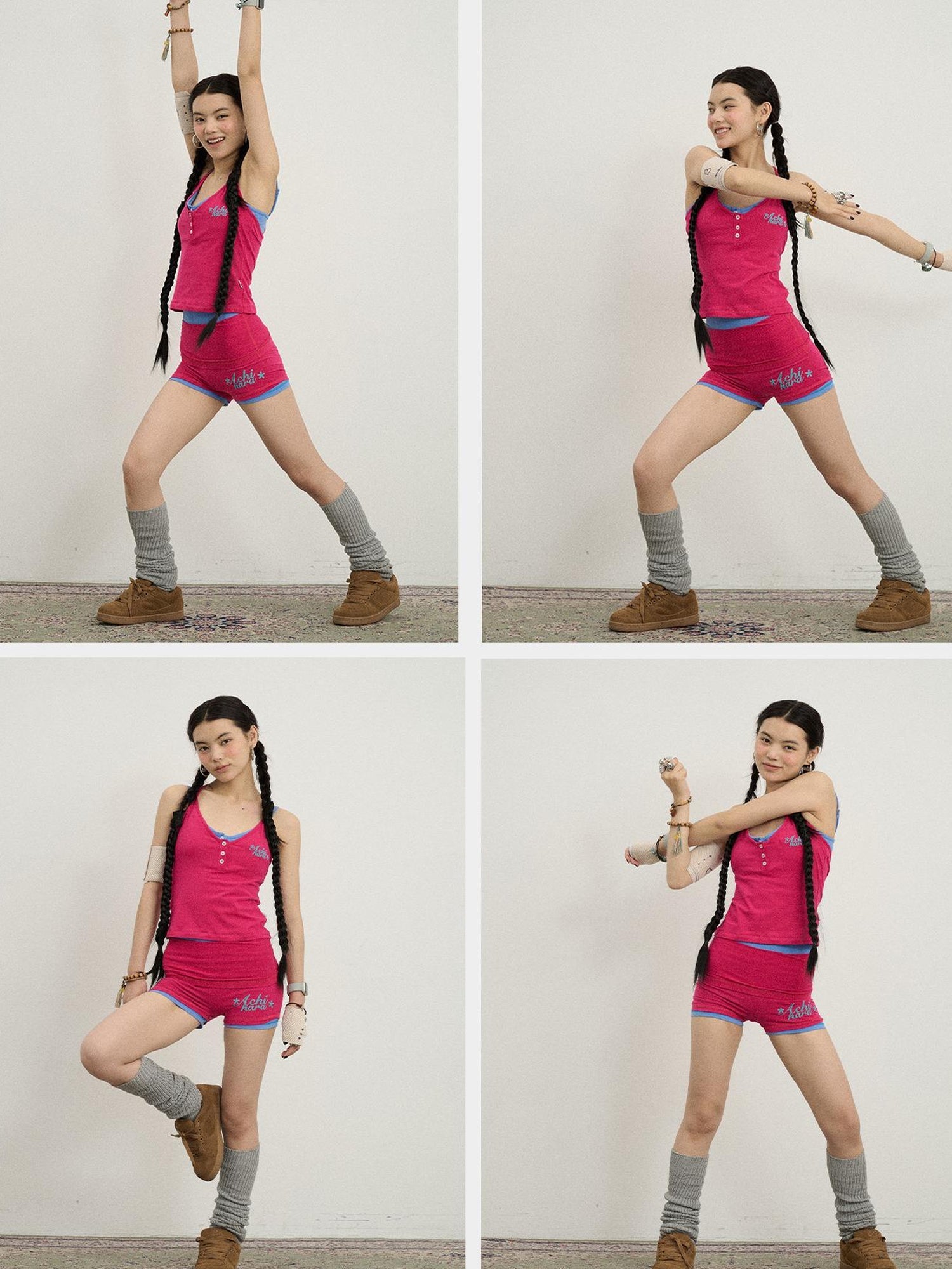 Achihara Breton Candy Strap Tank