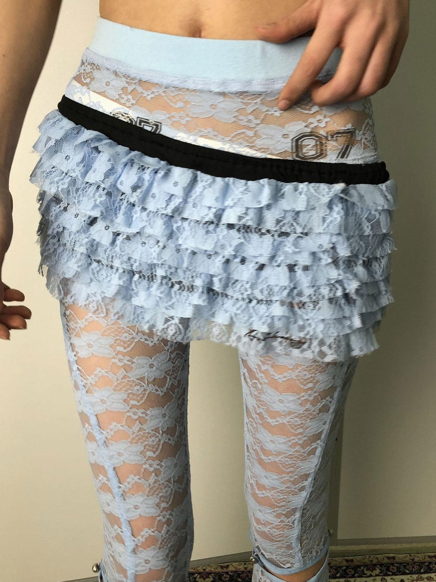 Achihara Breton Chun Lace Pants