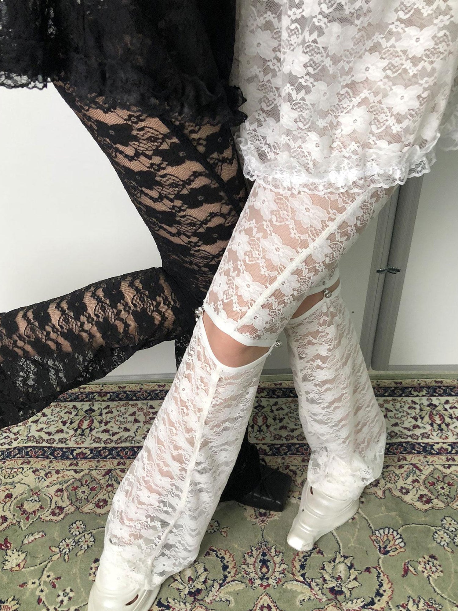 Achihara Breton Chun Lace Pants