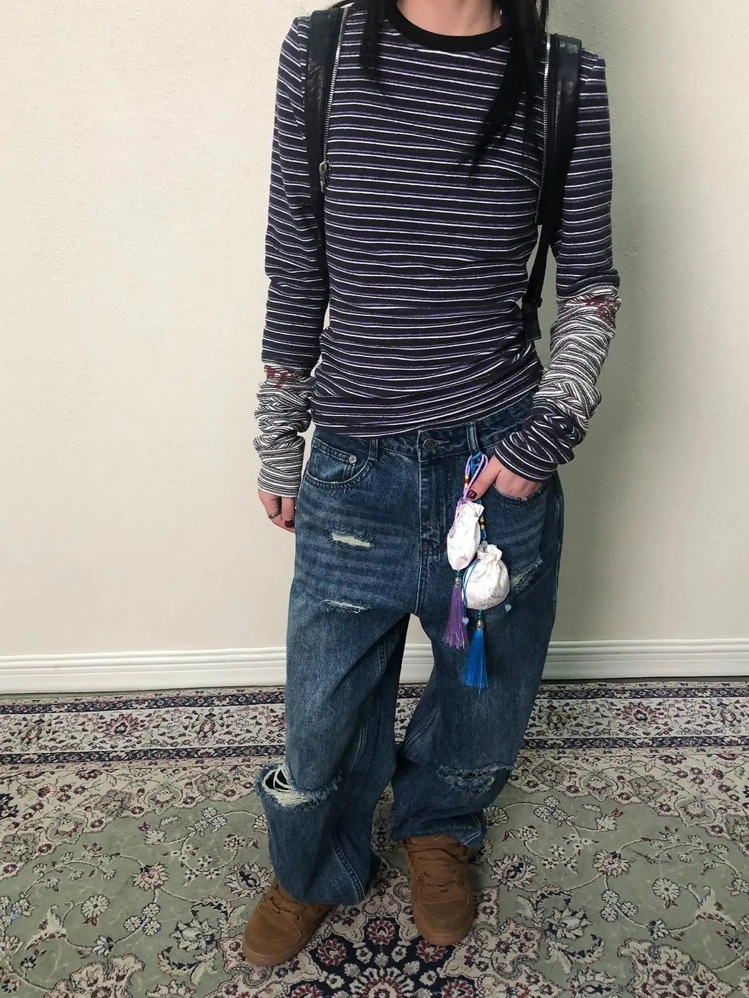 Breton Star Spot Long Sleeve Tee