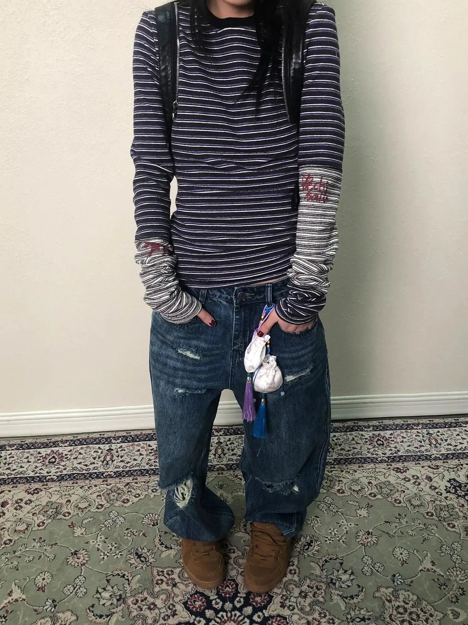 Breton Star Spot Long Sleeve Tee