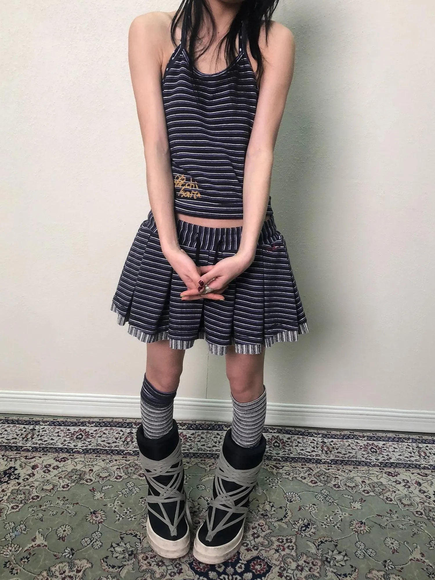 Breton Star Spotted Halter Top