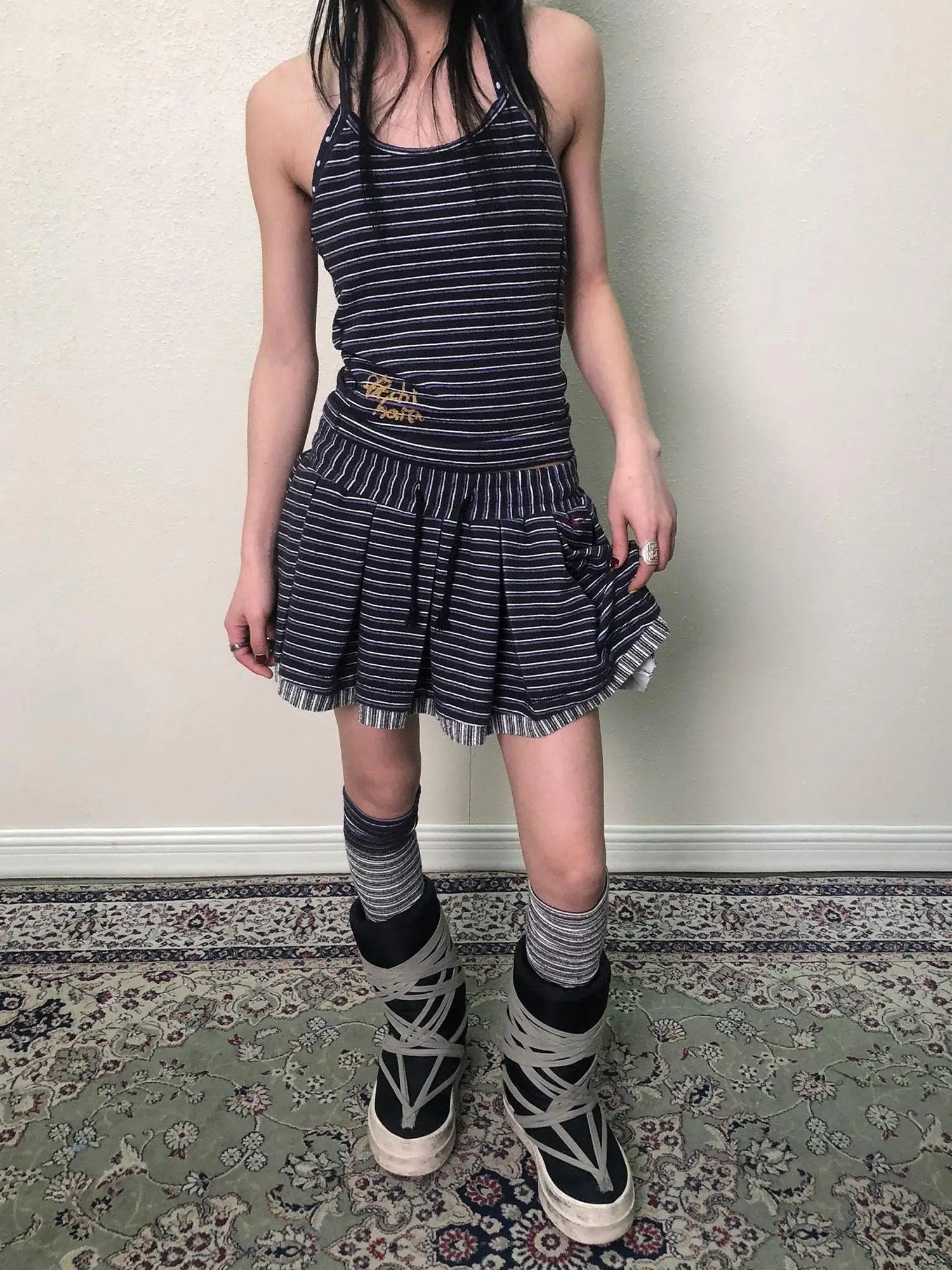 Breton Star Spotted Halter Top