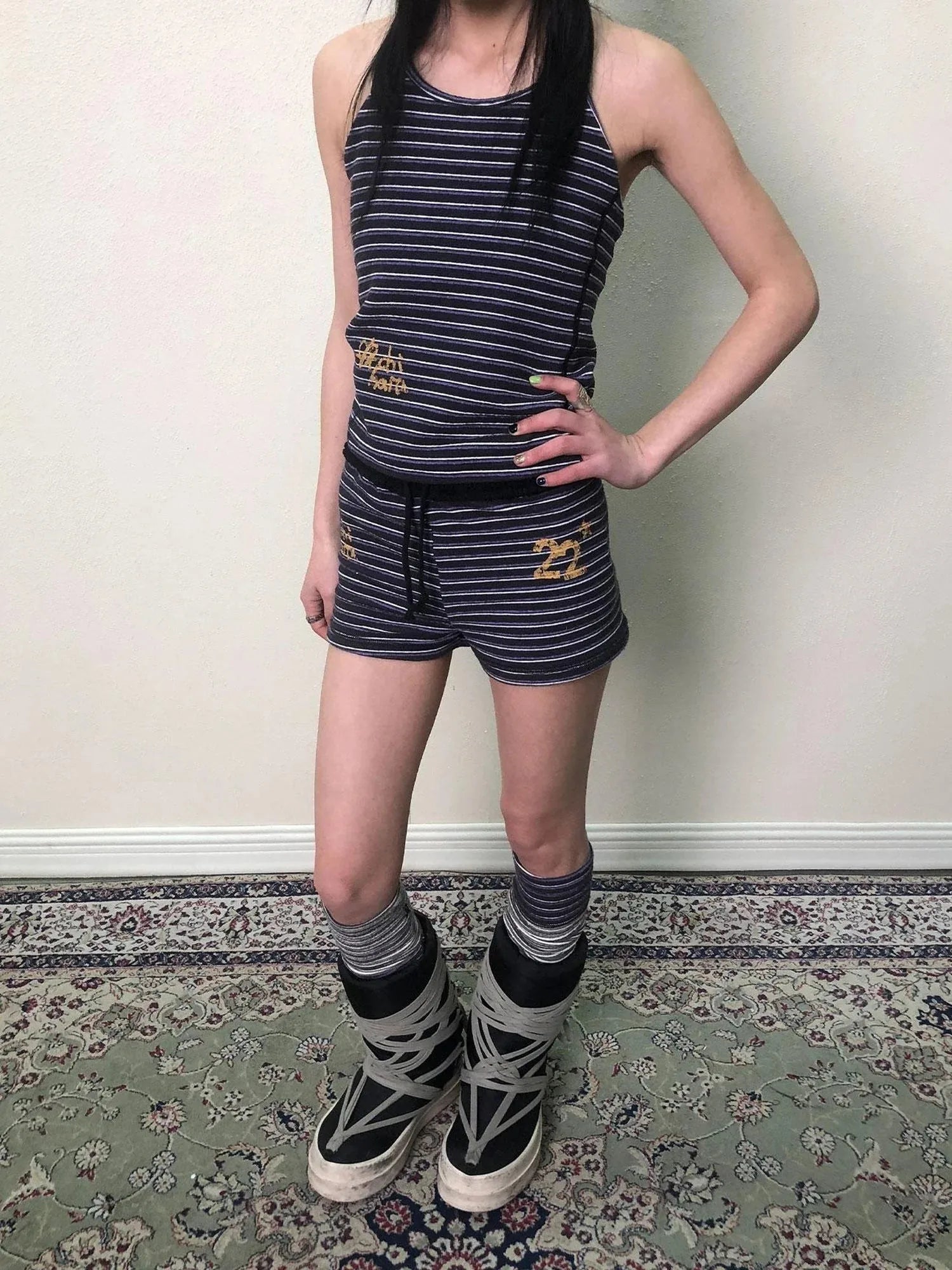 Breton Star Spotted Halter Top