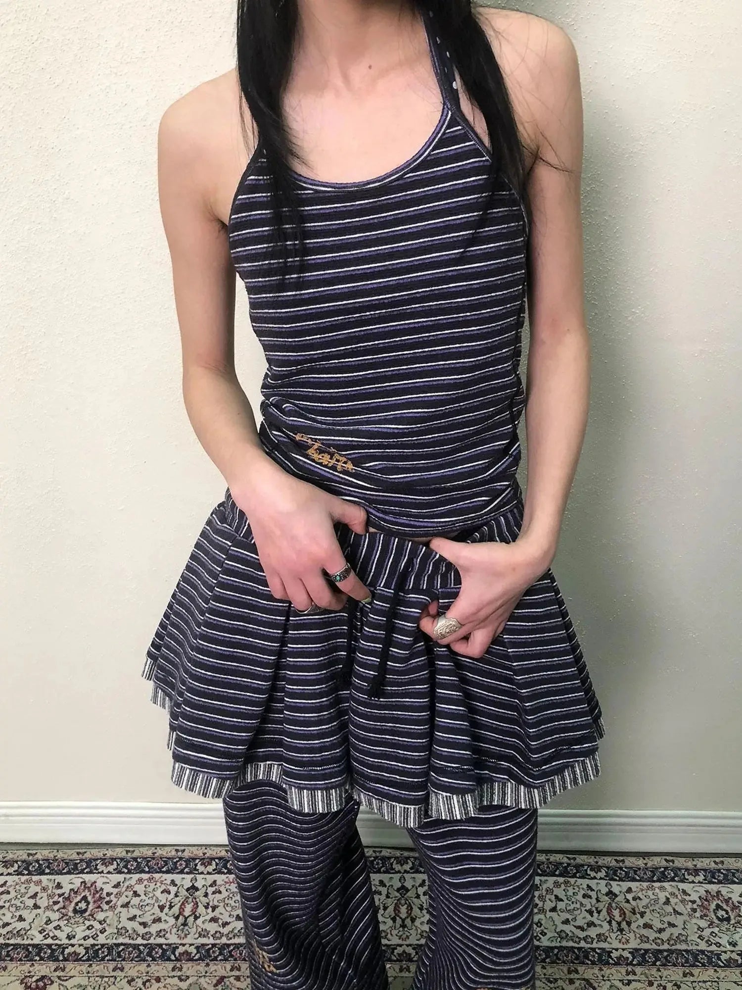Breton Star Spotted Halter Top