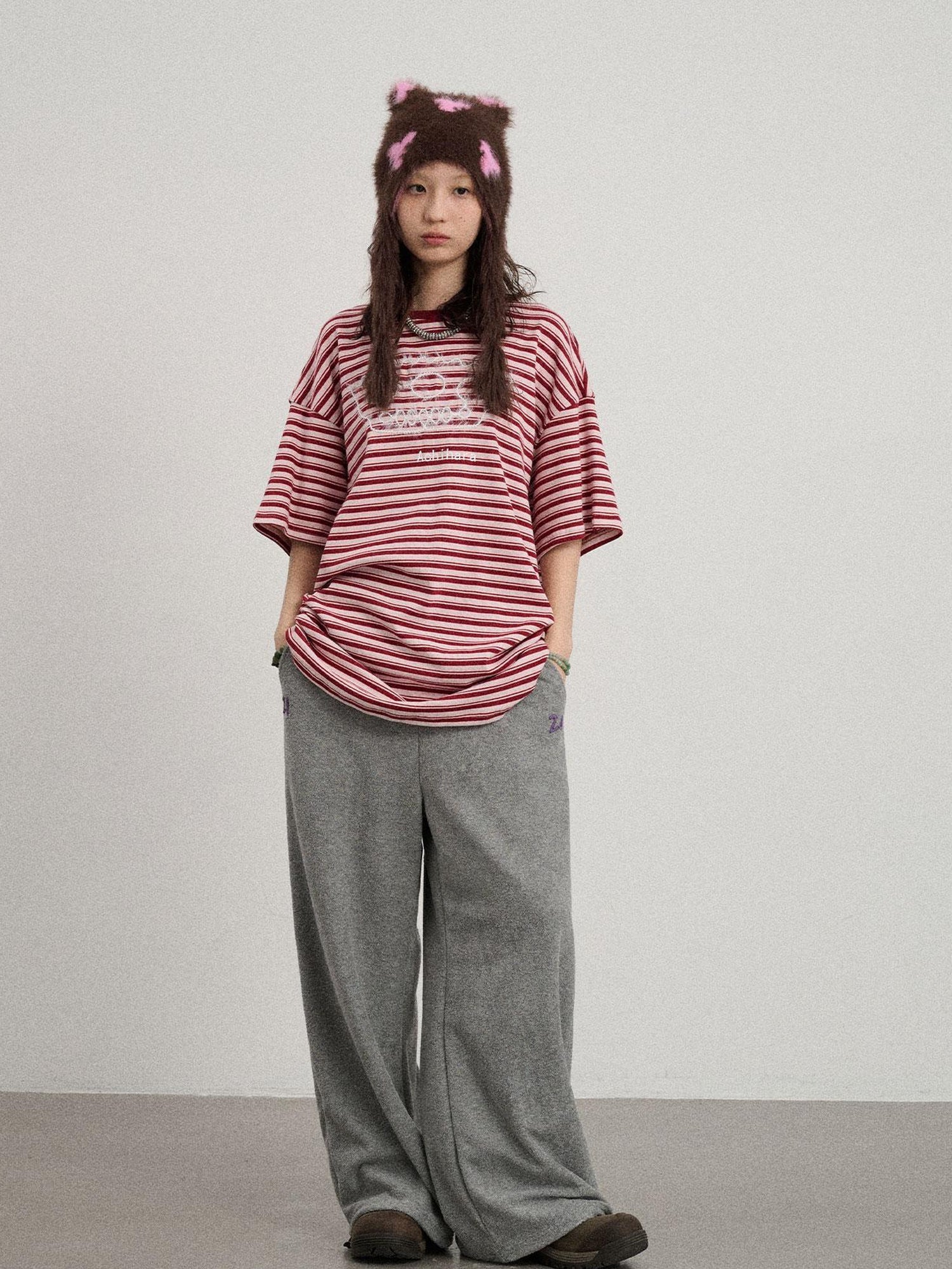 Achihara Breton Stripe Short Sleeve T Shirt