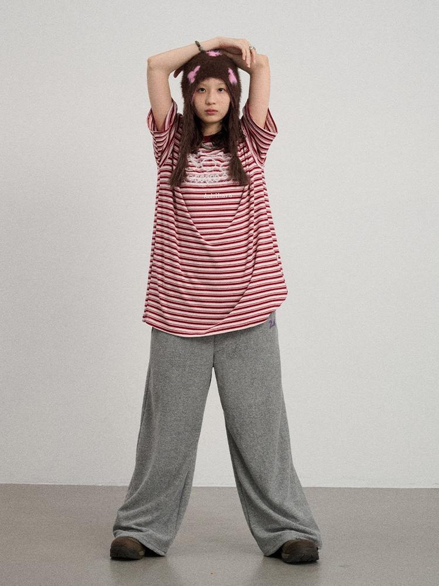 Achihara Breton Stripe Short Sleeve T Shirt