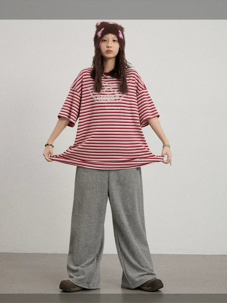 Achihara Breton Stripe Short Sleeve T Shirt-4