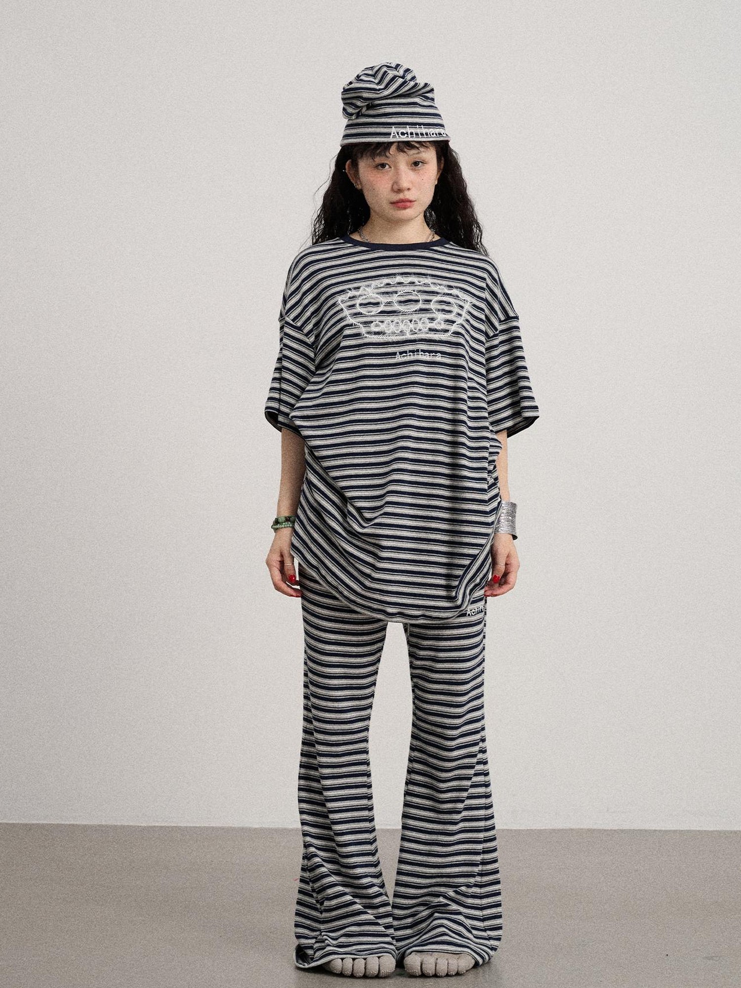 Achihara Breton Stripe Short Sleeve T Shirt