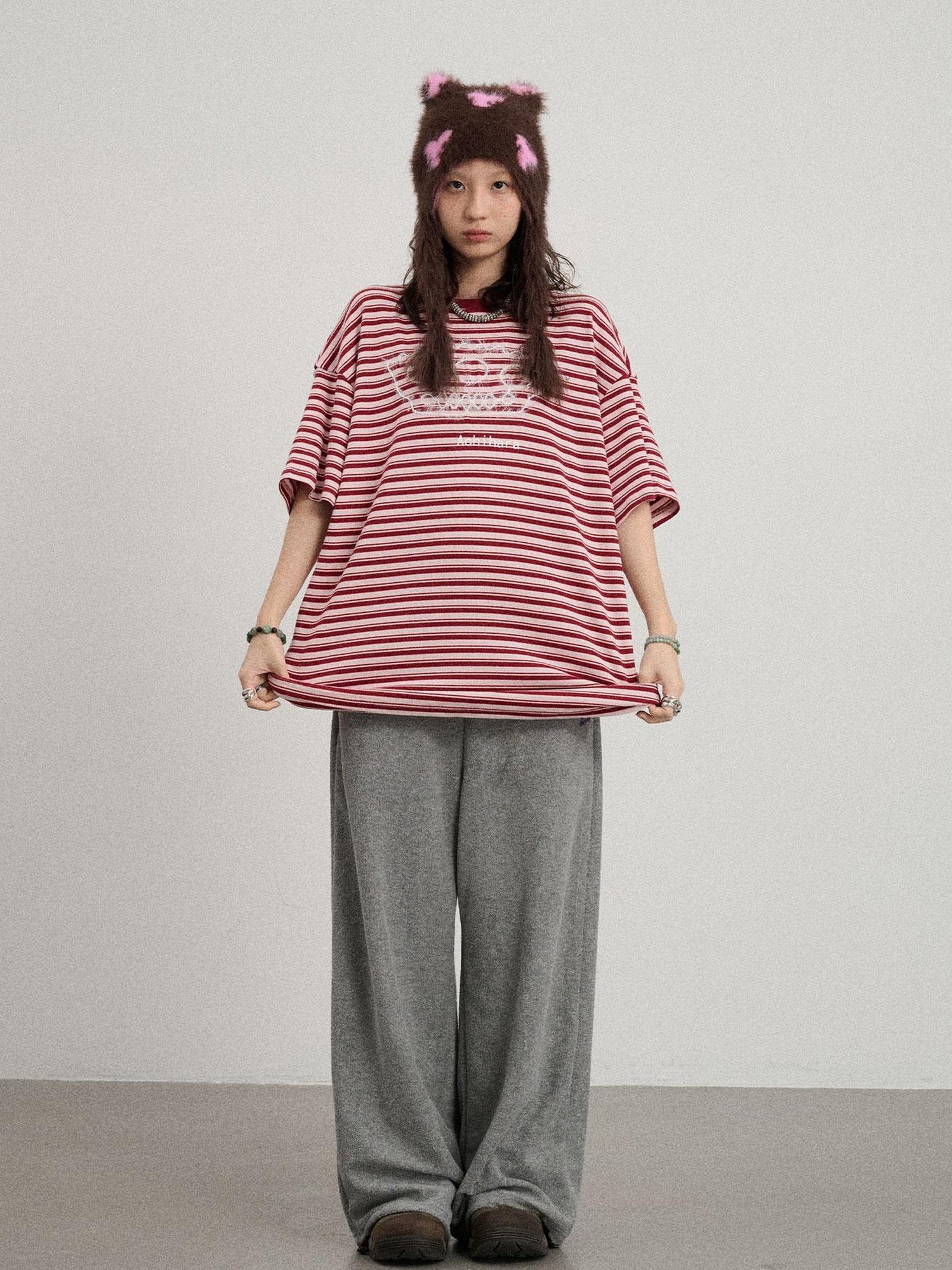Achihara Breton Stripe Short Sleeve T Shirt