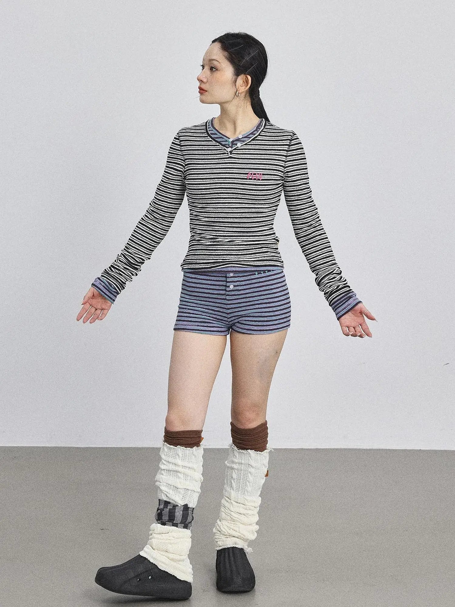 Breton Striped Long-Sleeve Tee