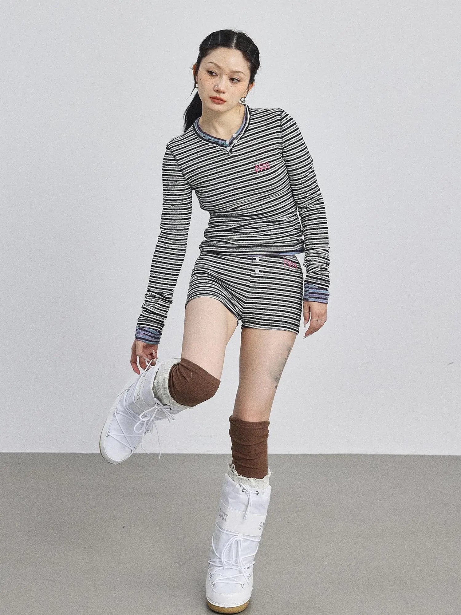 Breton Striped Long-Sleeve Tee