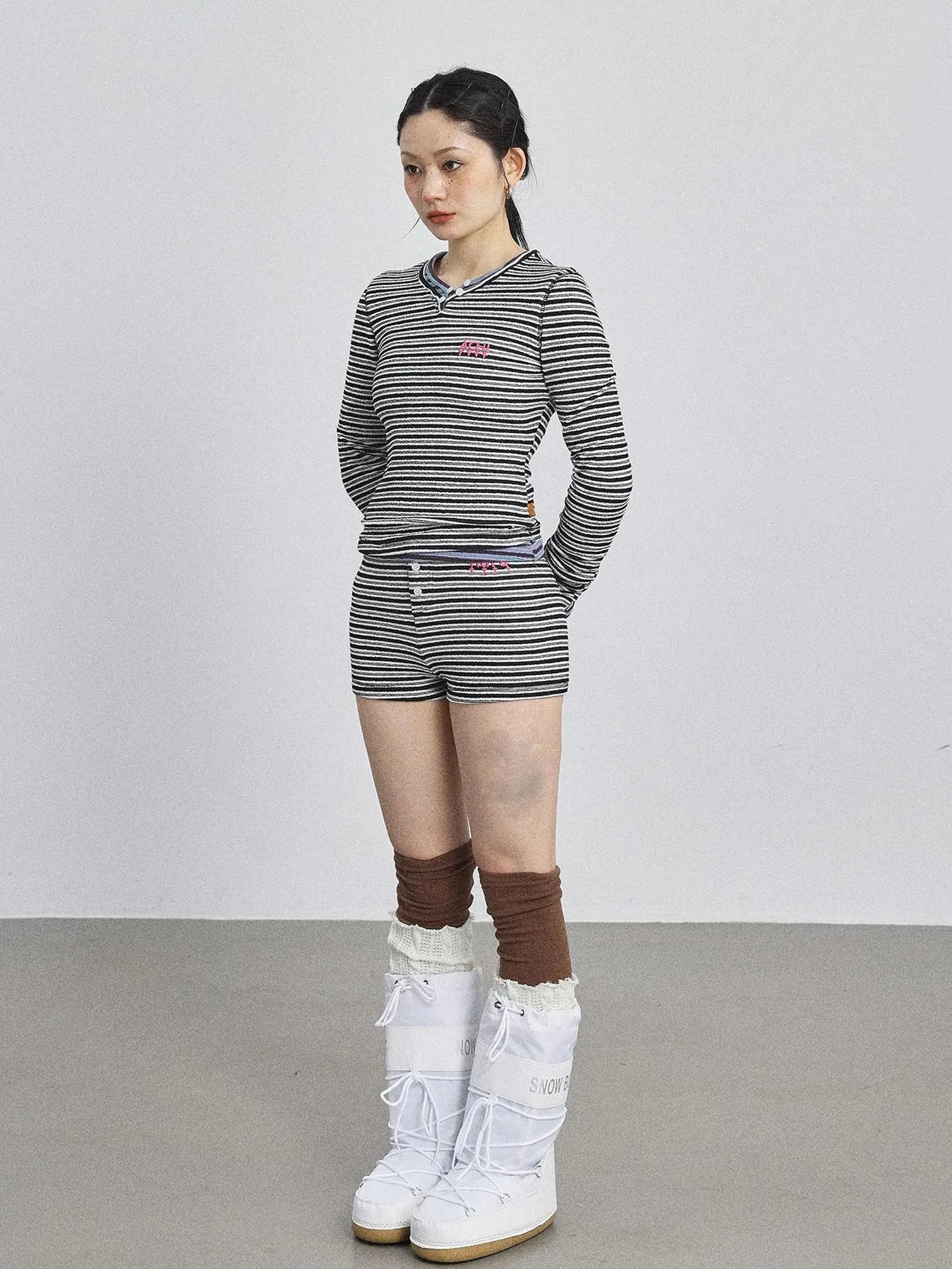 Breton Striped Long-Sleeve Tee