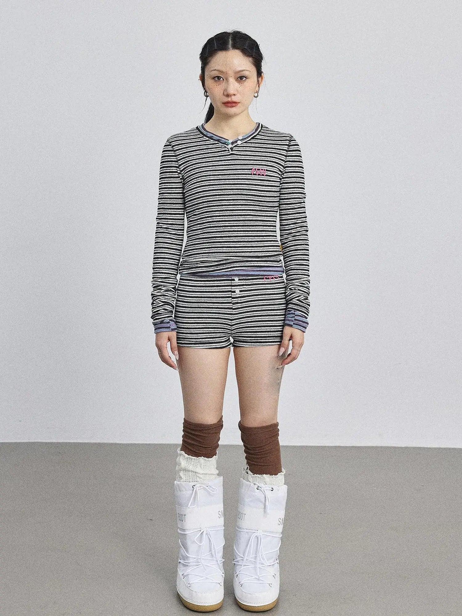 Breton Striped Long-Sleeve Tee
