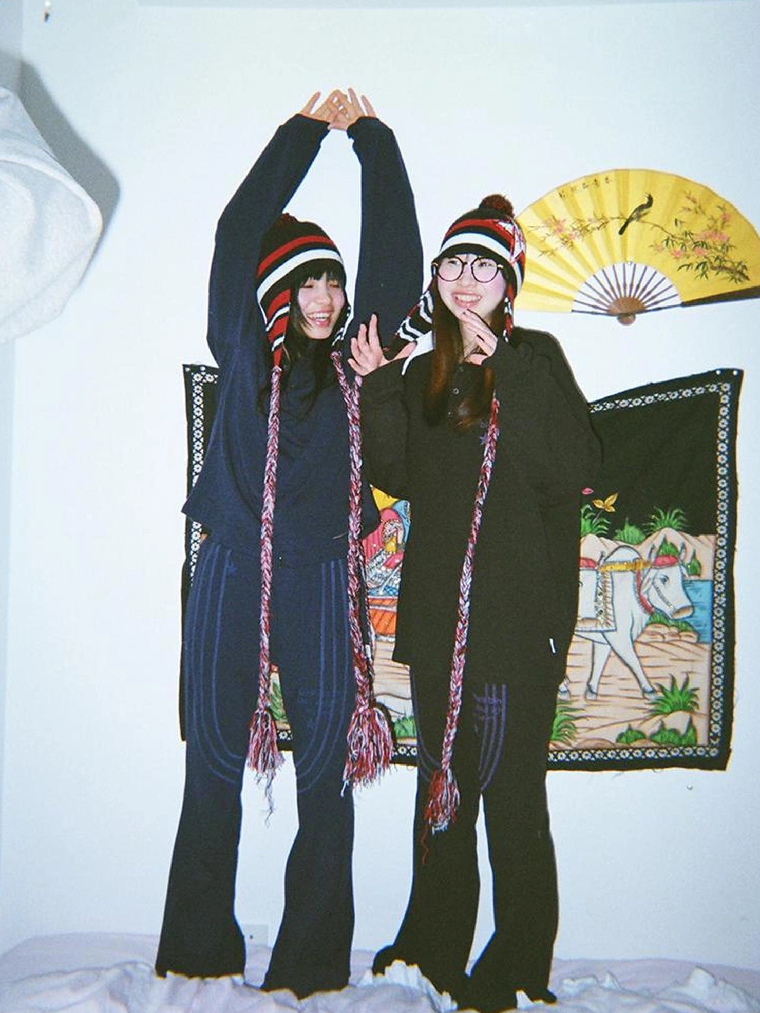 Achihara Brushed Stretch Micro Flare Mid Rise Commuter Office Work Women Bootcut Pants