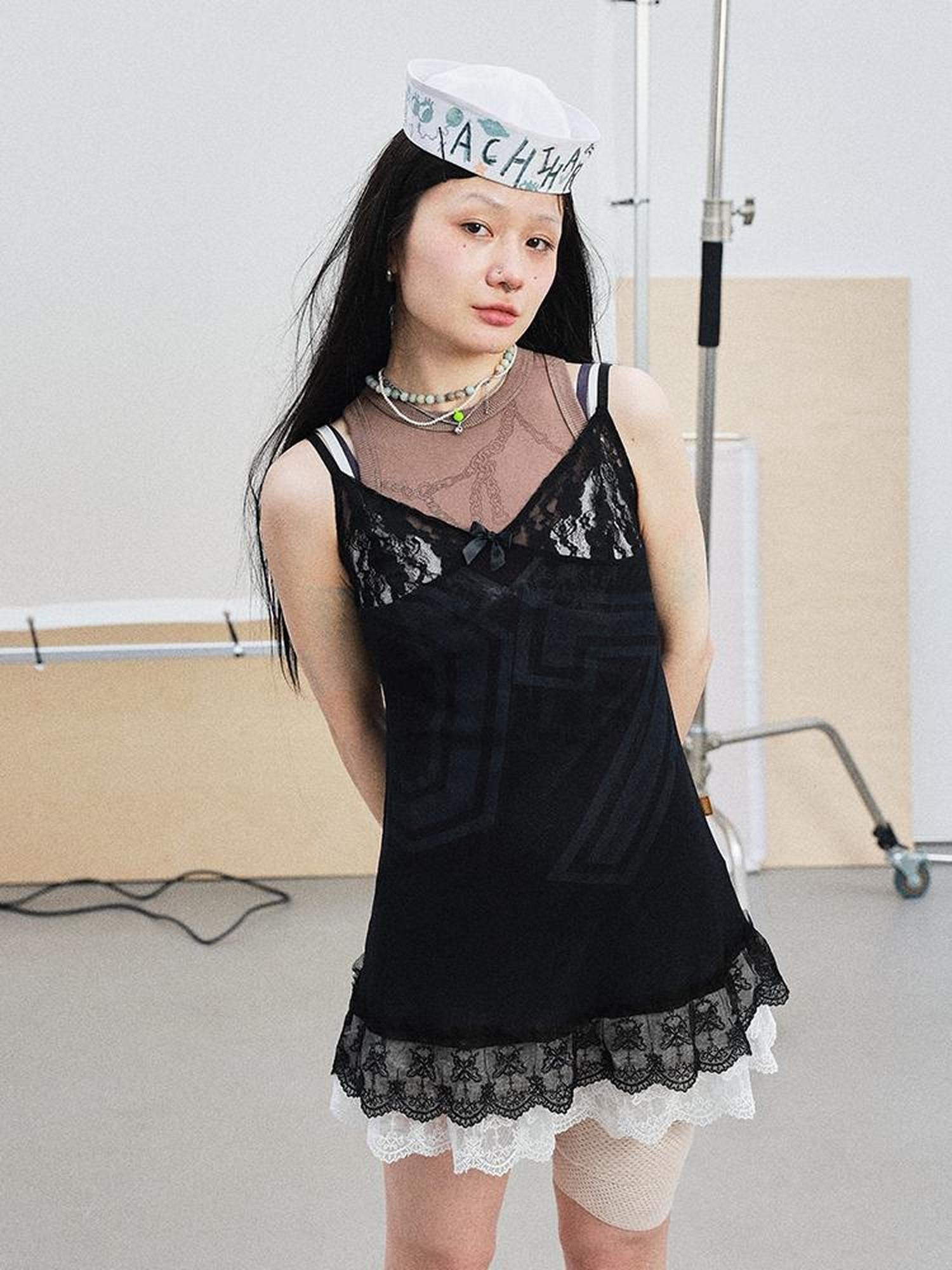Achihara Buran Lace Summer Dress 2025