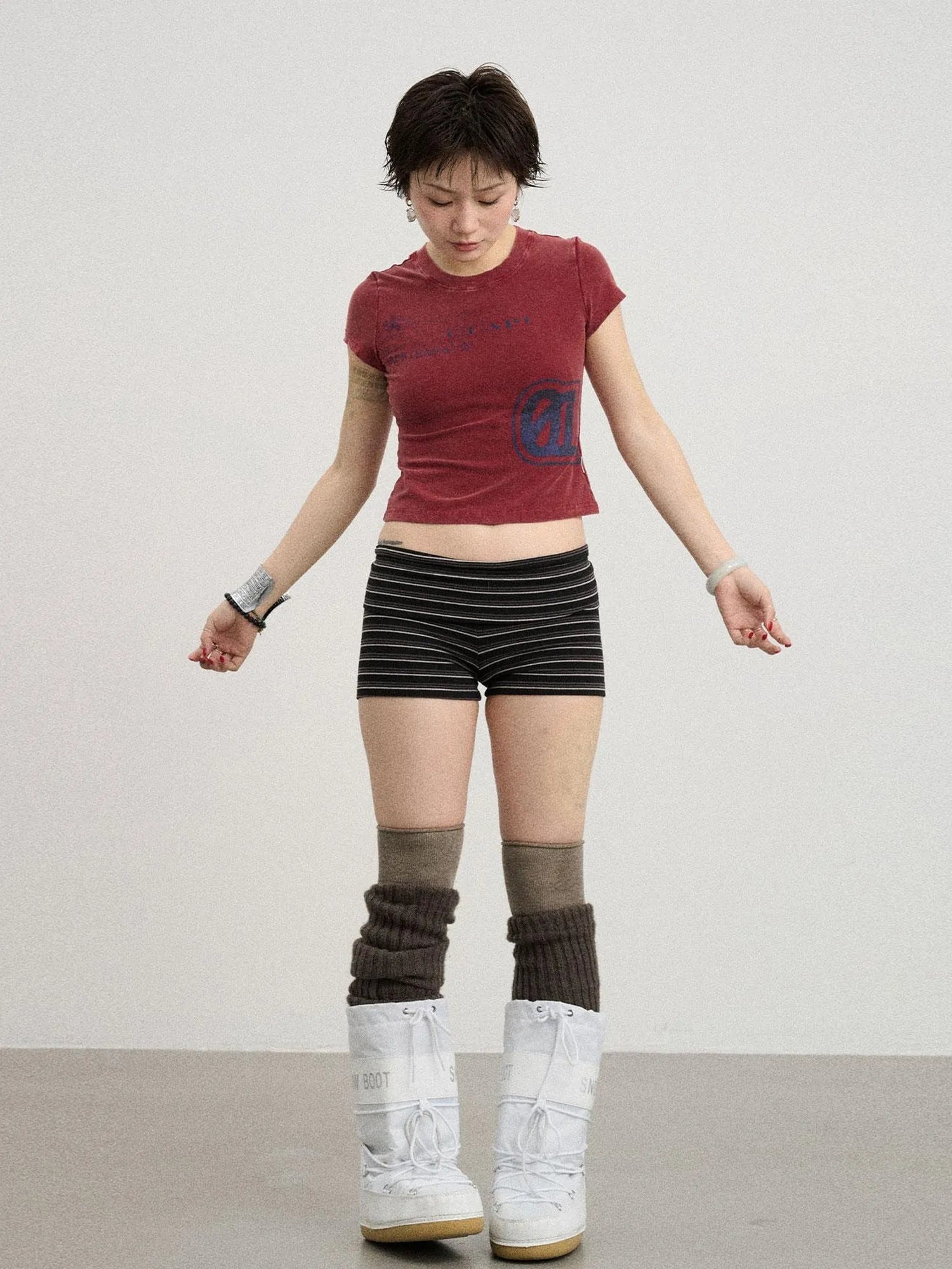 Bye Anxiety Slim Fit Tee