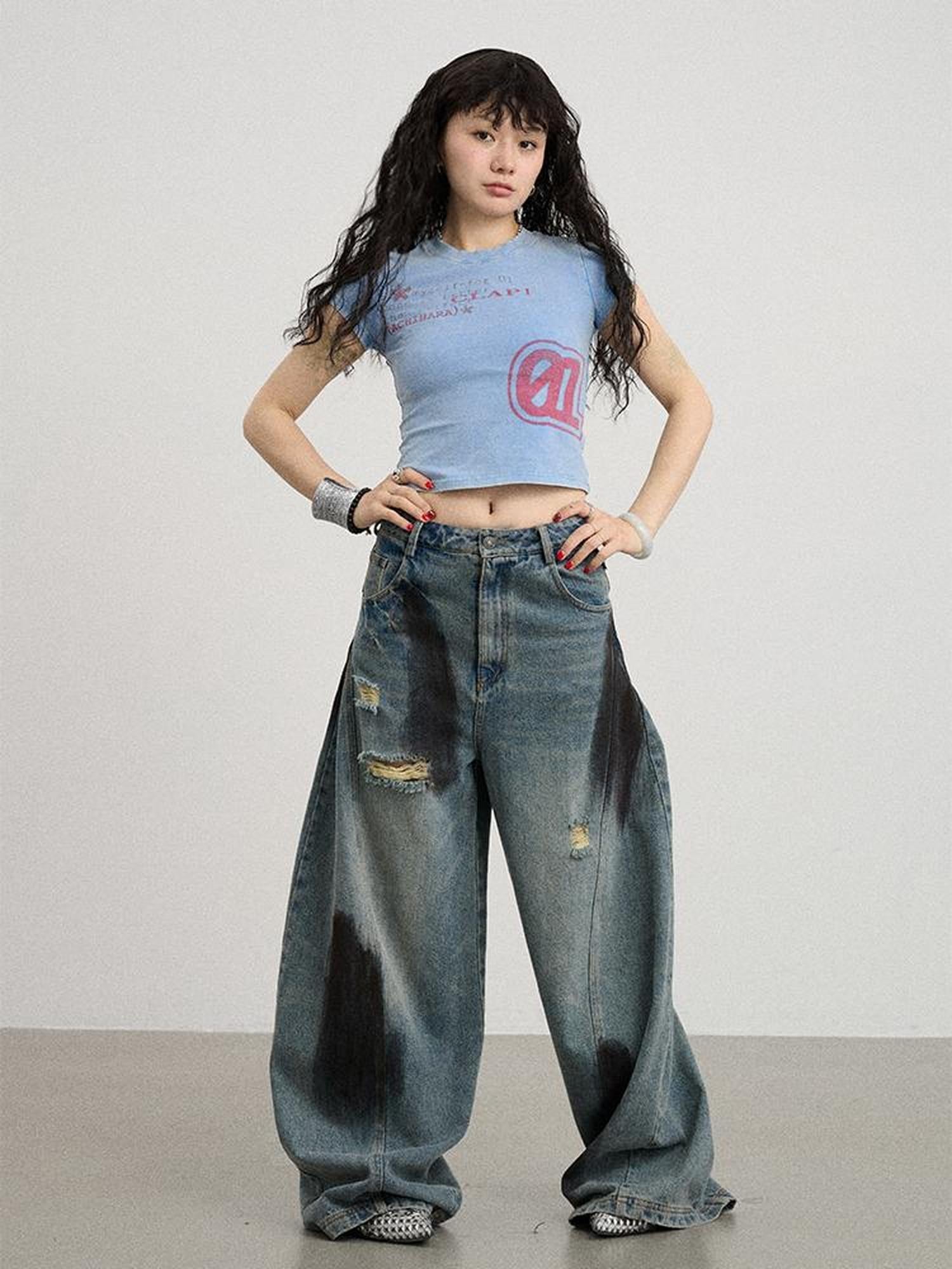 Achihara Bye Anxiety Slim Fit Tee