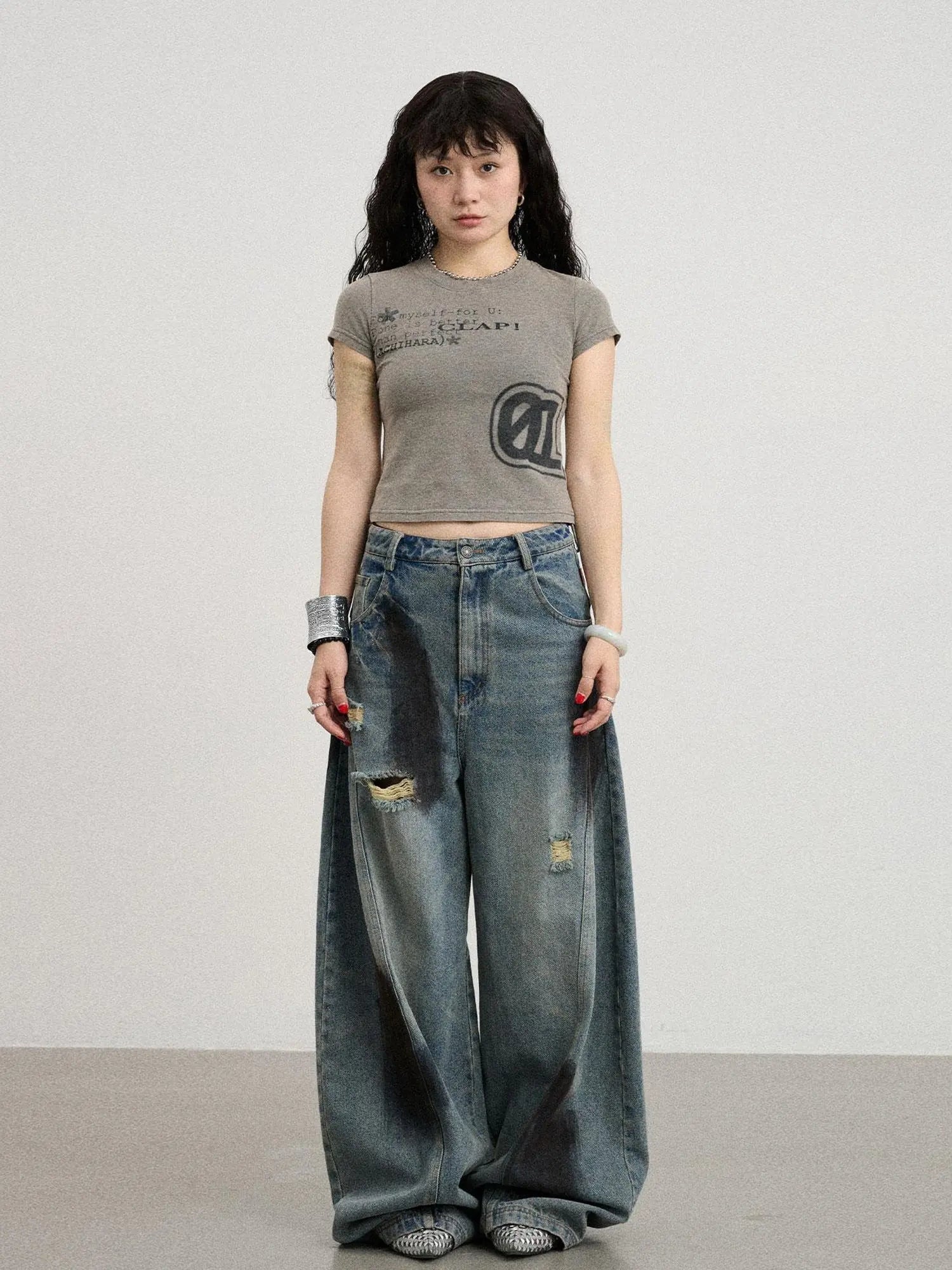 Bye Anxiety Slim Fit Tee