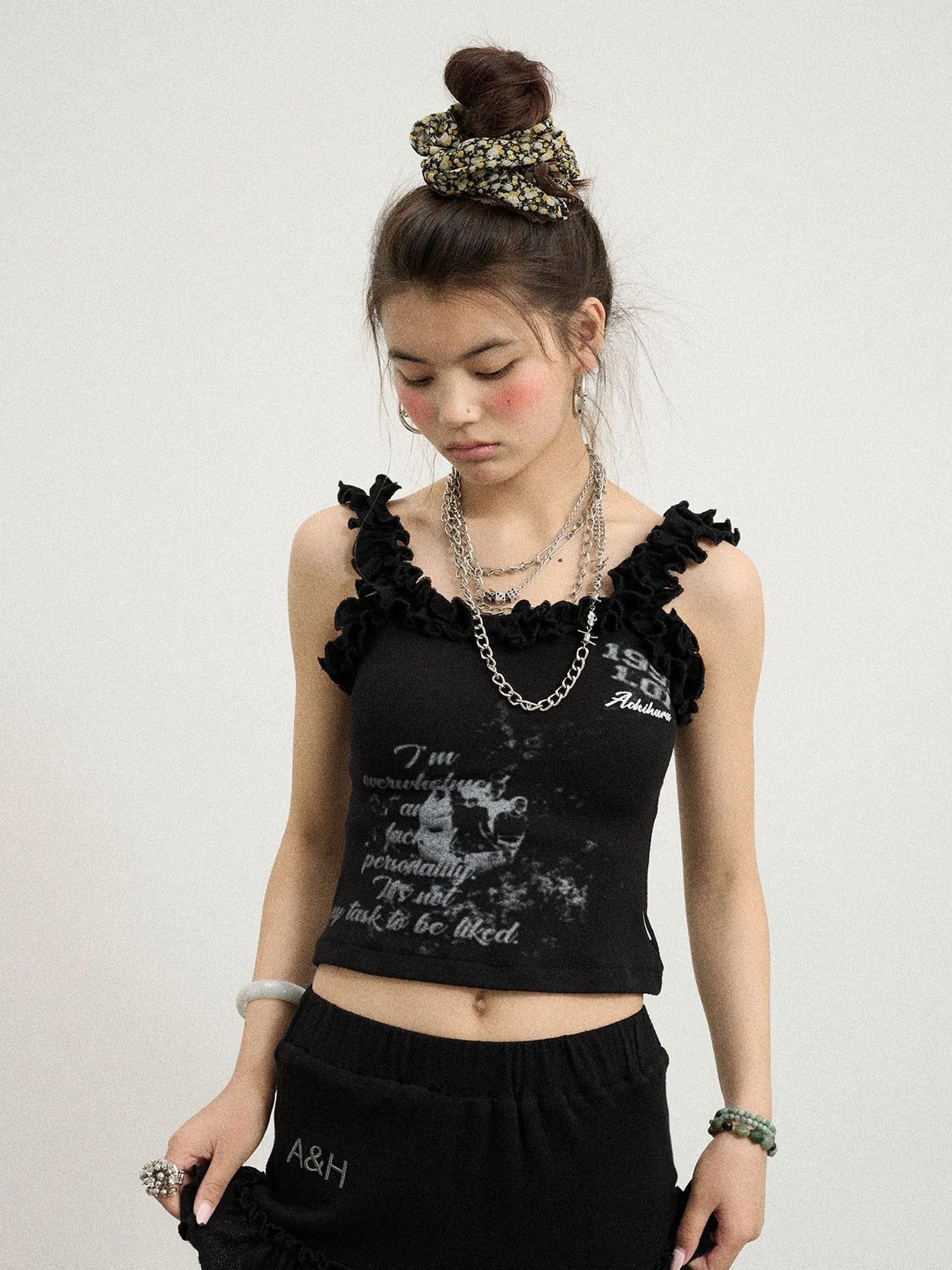 Chaos Princess Thorn Knit Camisole