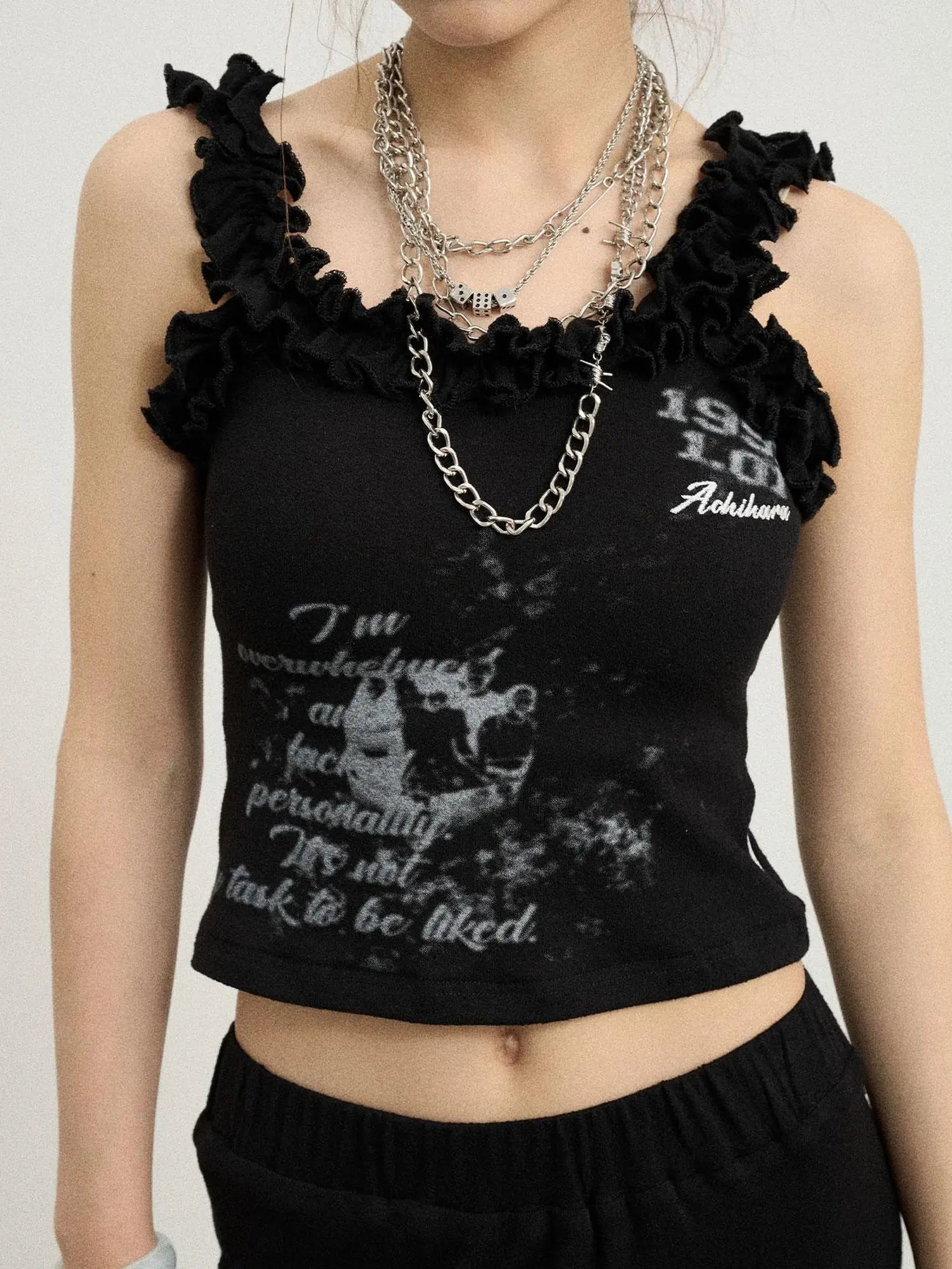 Chaos Princess Thorn Knit Camisole