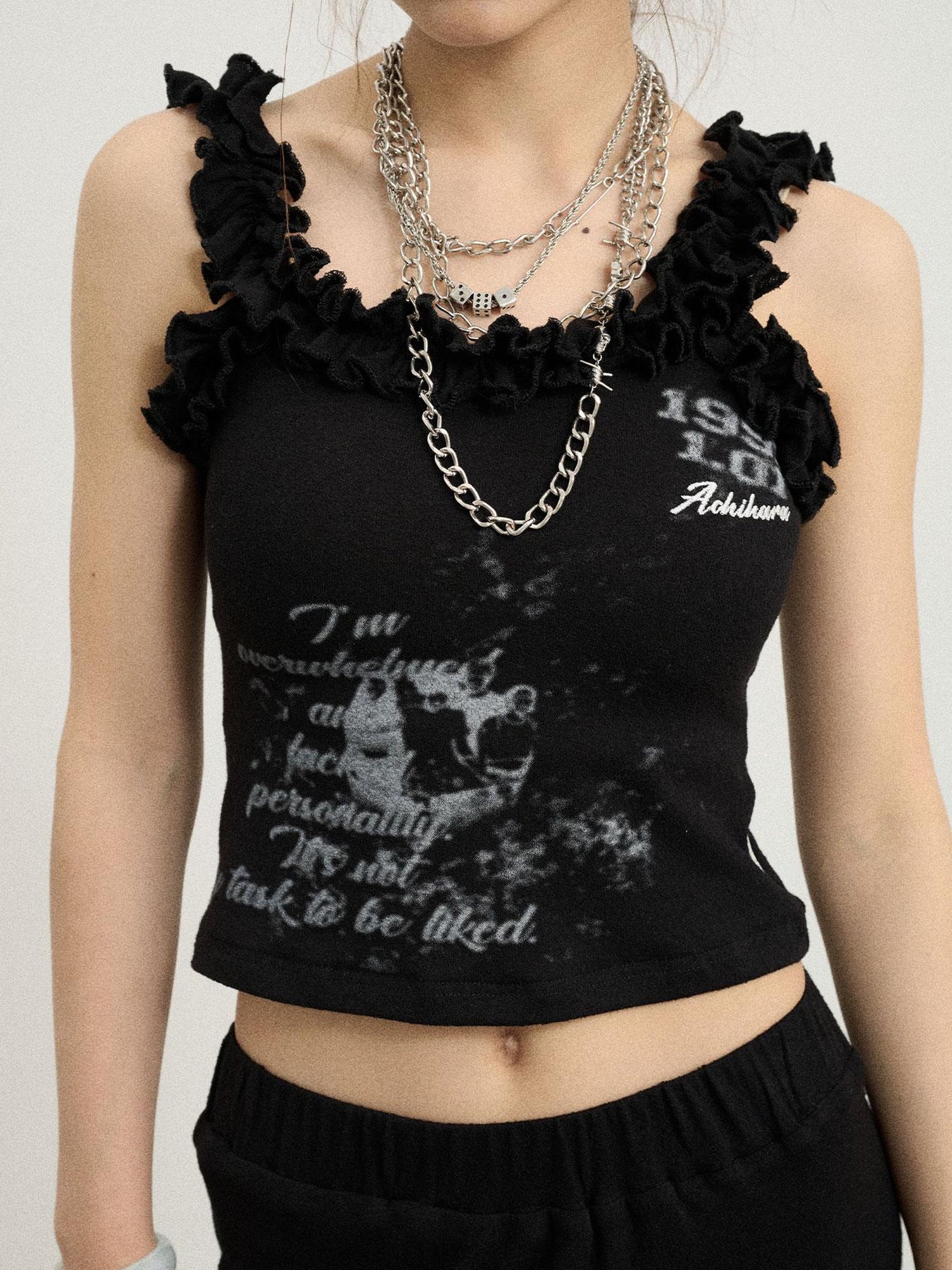 Achihara Chaos Princess Thorn Knit Camisole