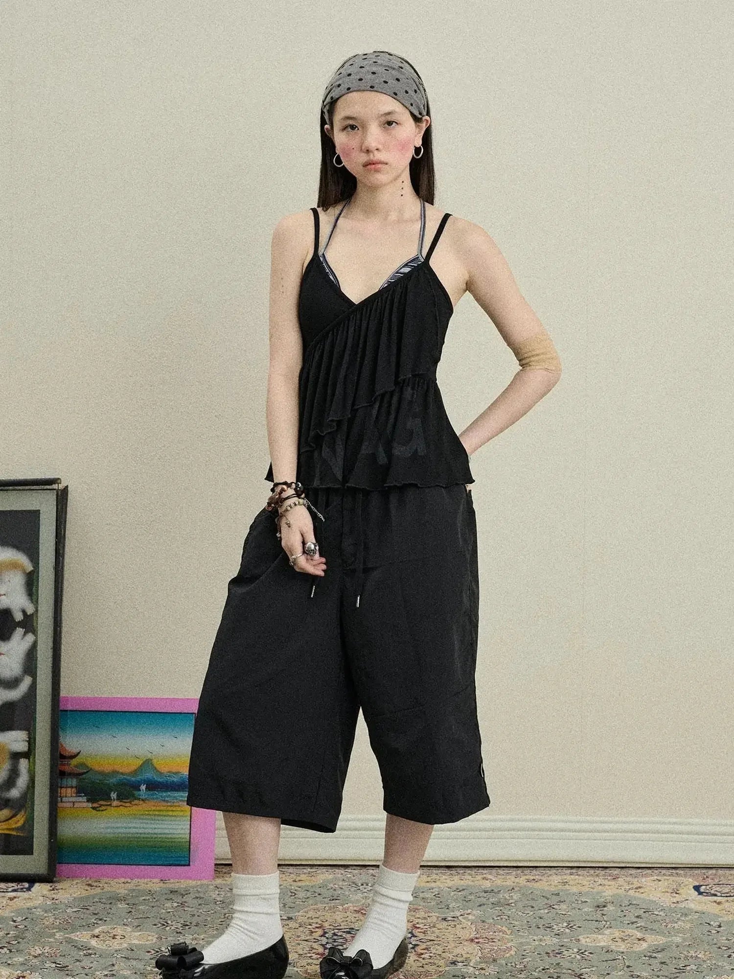 Chestnut Tree Print Camisole