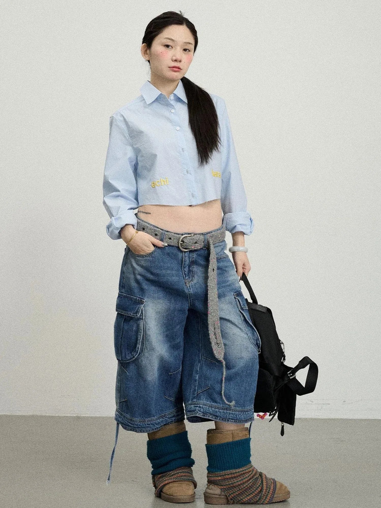 Chilled Soda Blue Long-Sleeve Shirt