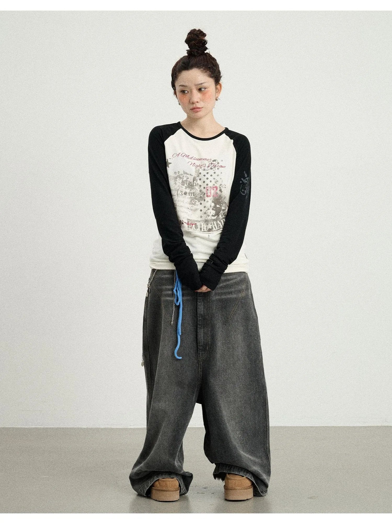 Cosmic Colorblock Long Sleeve Tee
