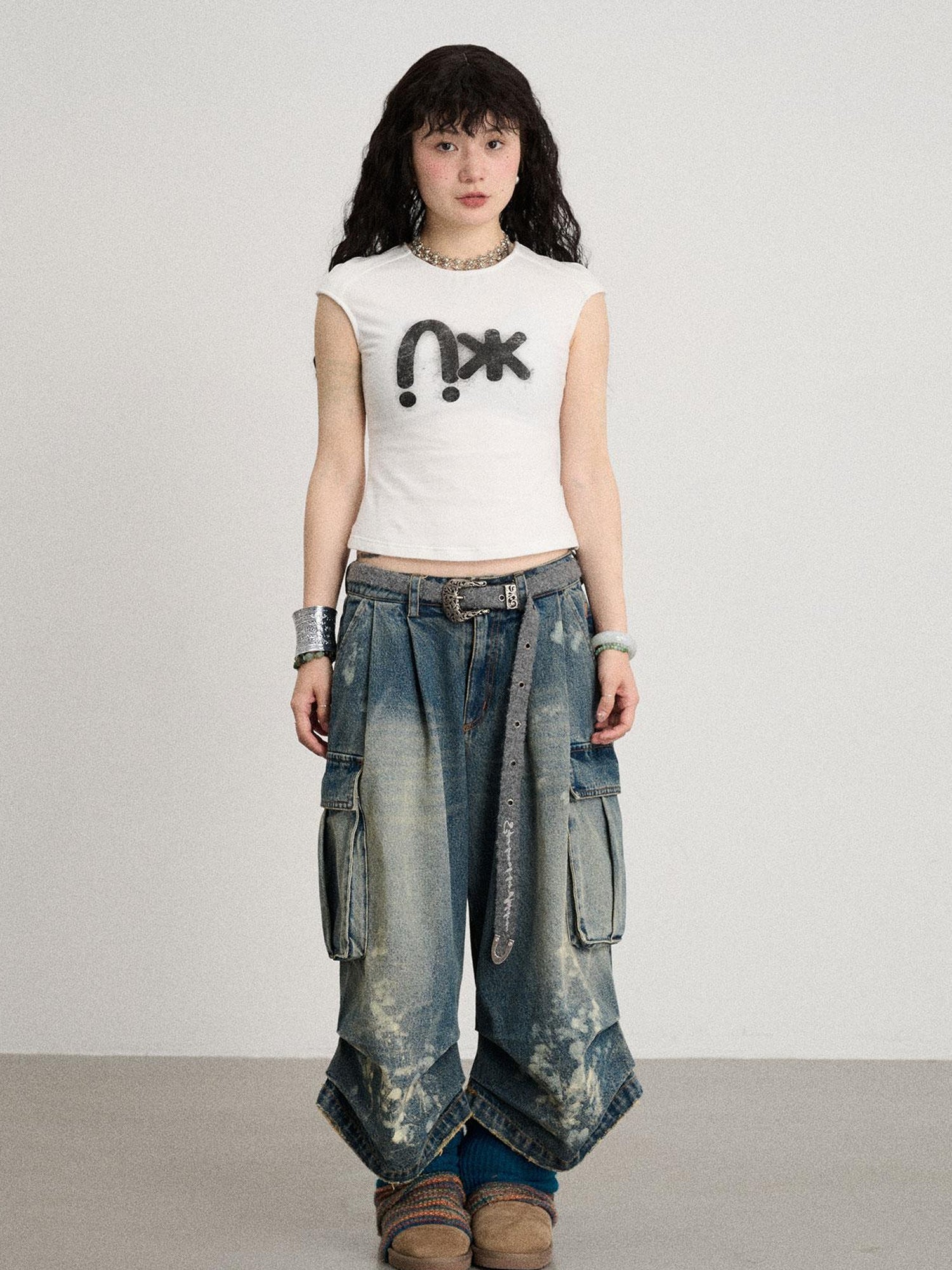 Achihara Dizzy Man Man Summer Tee