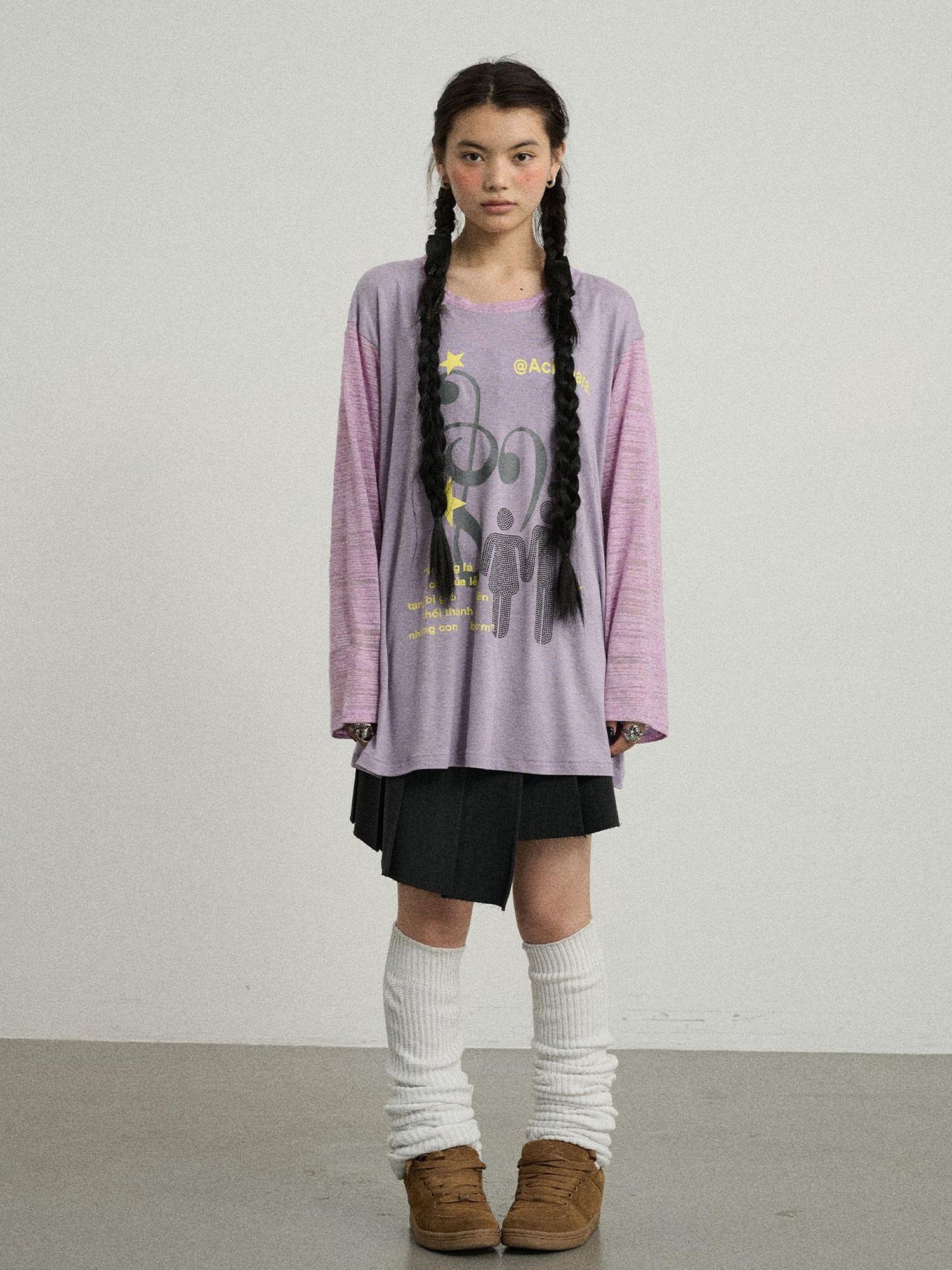 Achihara Electronic Bestie Relaxed Fit Tee