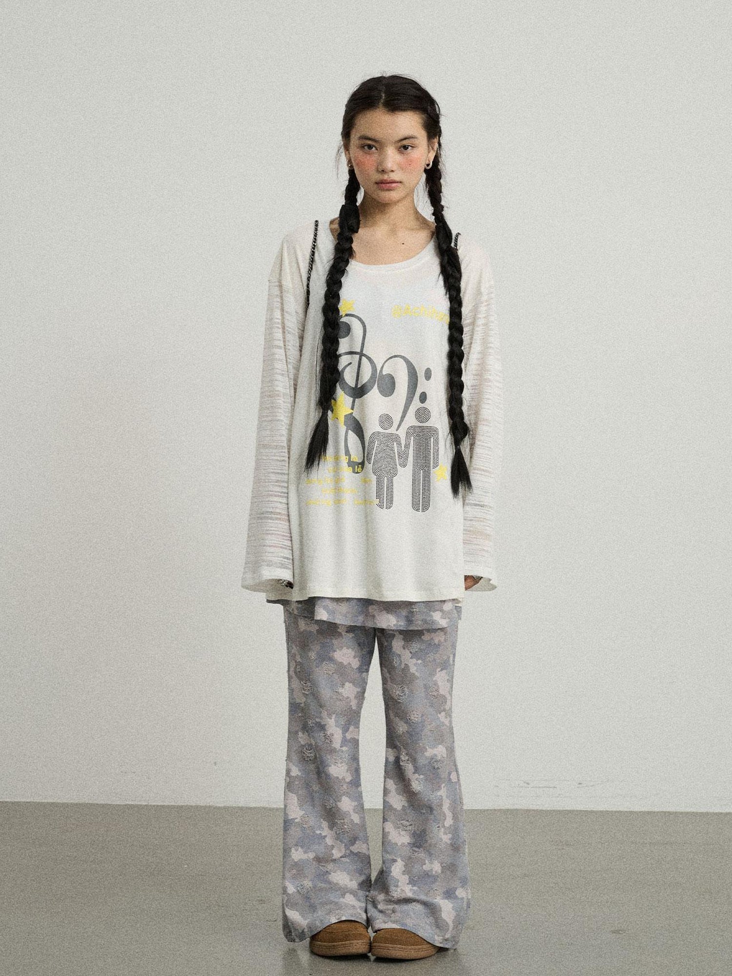Achihara Electronic Bestie Relaxed Fit Tee