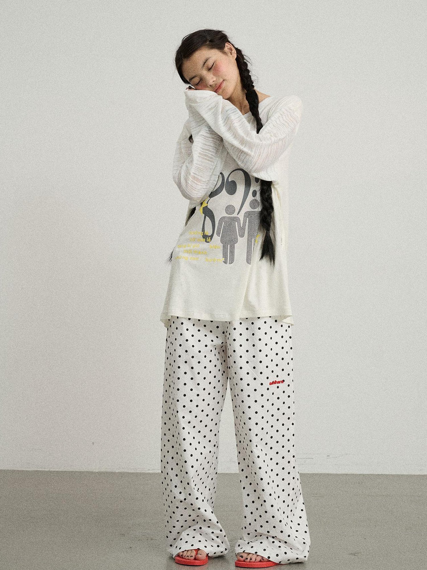 Achihara Electronic Bestie Relaxed Fit Tee