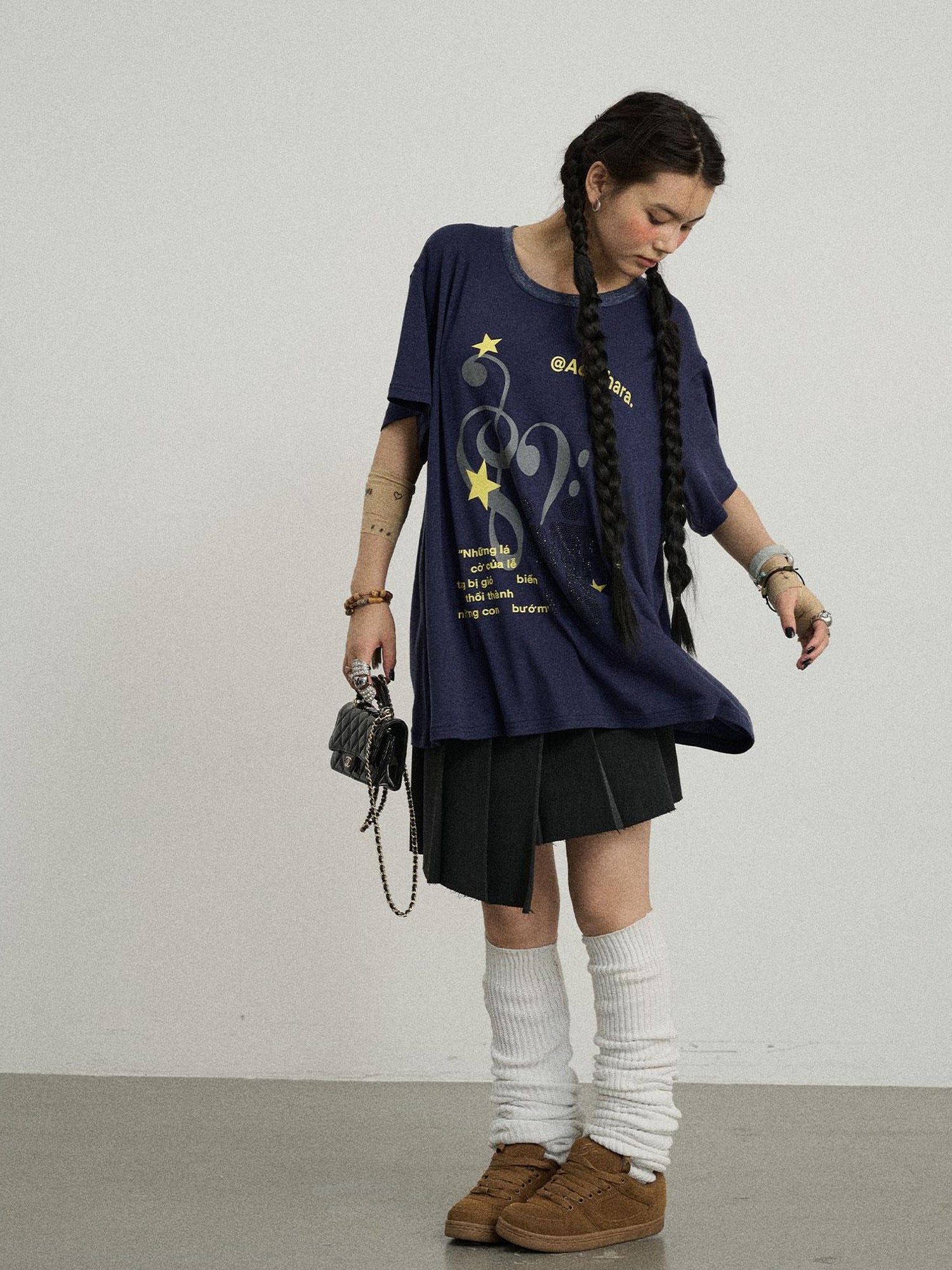 Achihara Electronic Bestie Relaxed Fit Tee