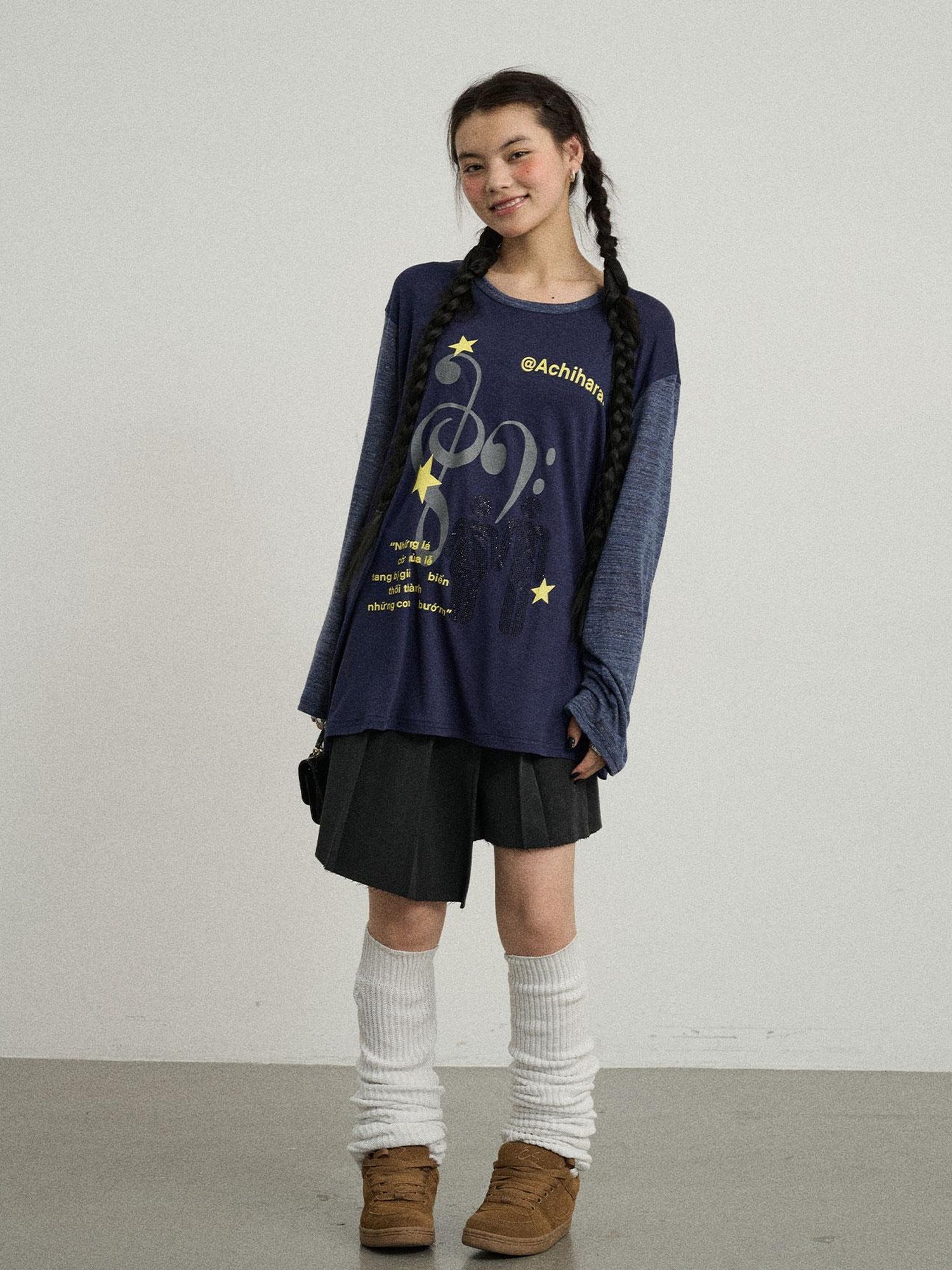Achihara Electronic Bestie Relaxed Fit Tee