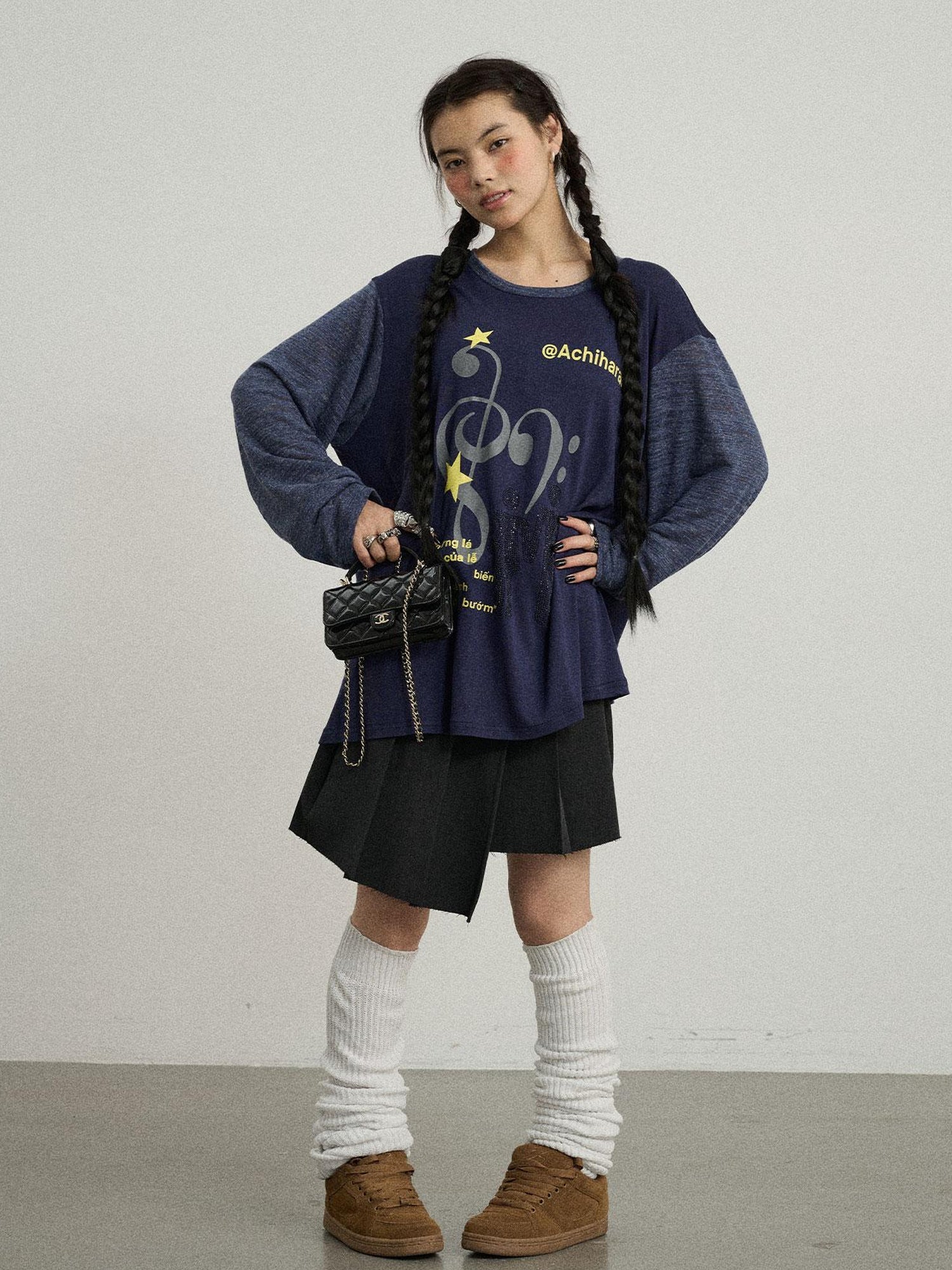 Achihara Electronic Bestie Relaxed Fit Tee