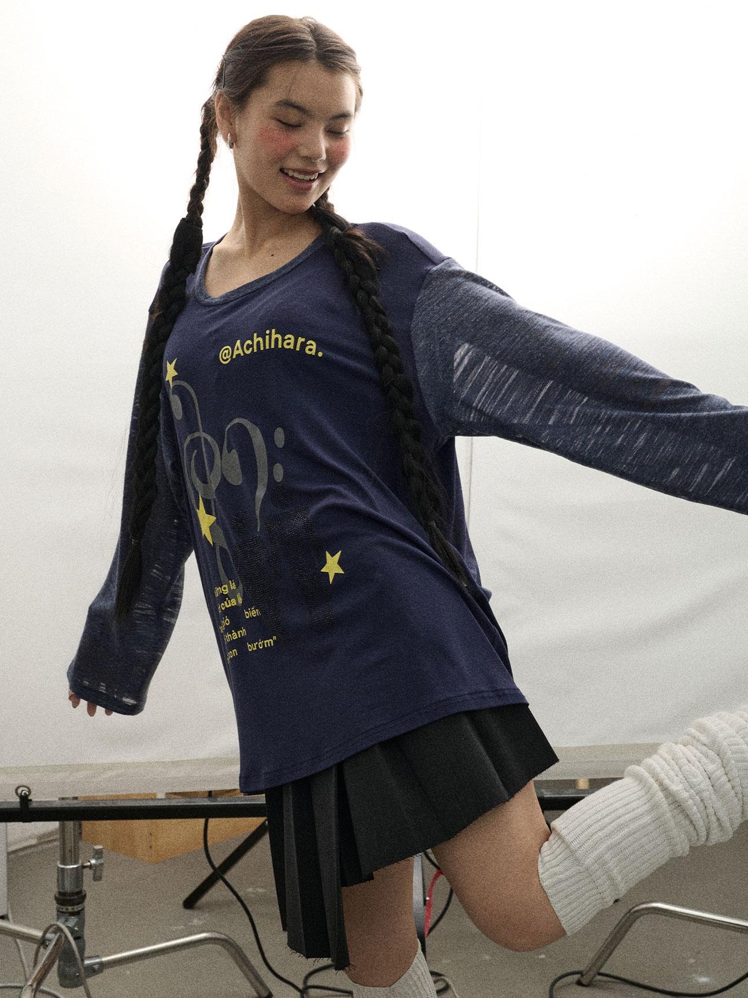 Achihara Electronic Bestie Relaxed Fit Tee