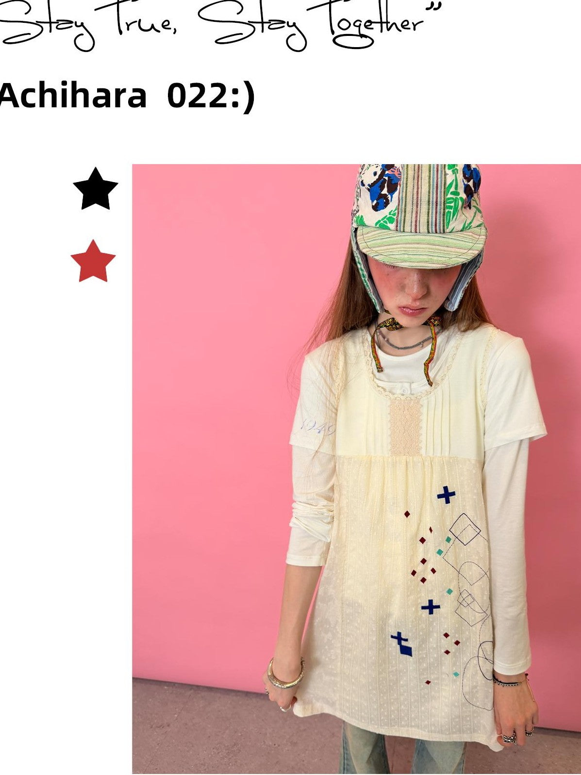 Achihara Embroidered Pleated Loose Fit Sleeveless Women&