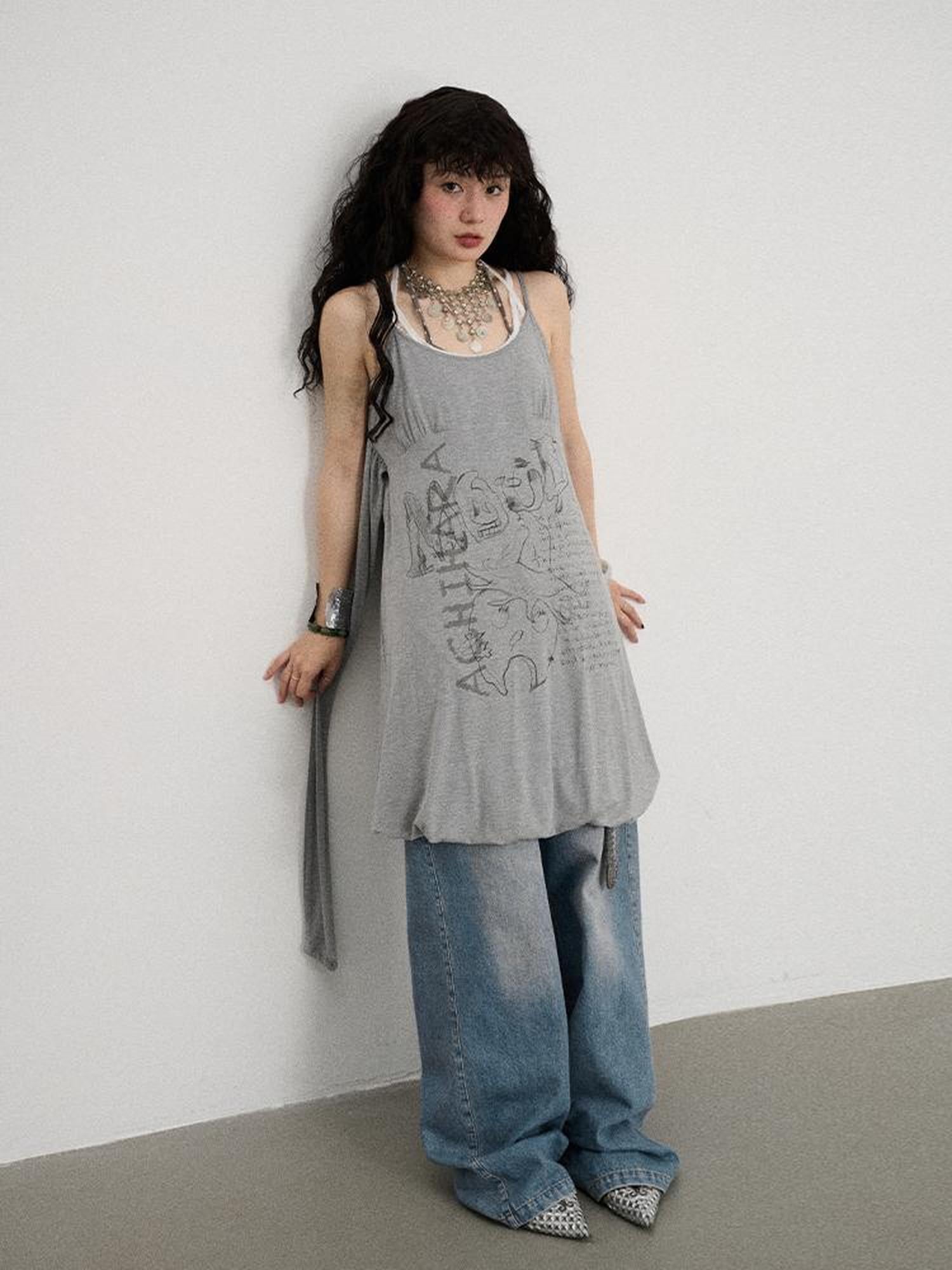 Achihara Emotion Parachute Dress