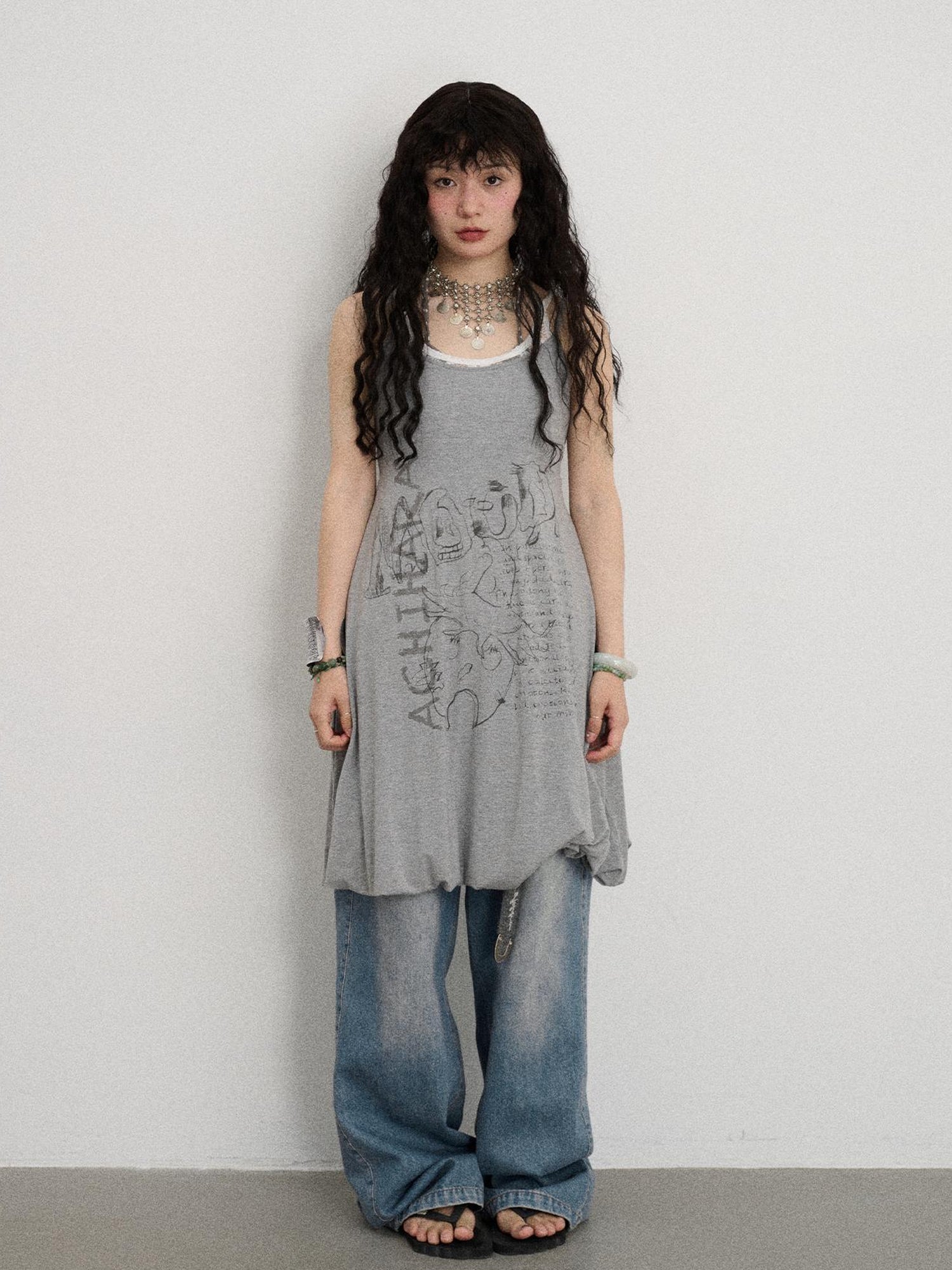 Achihara Emotion Parachute Dress