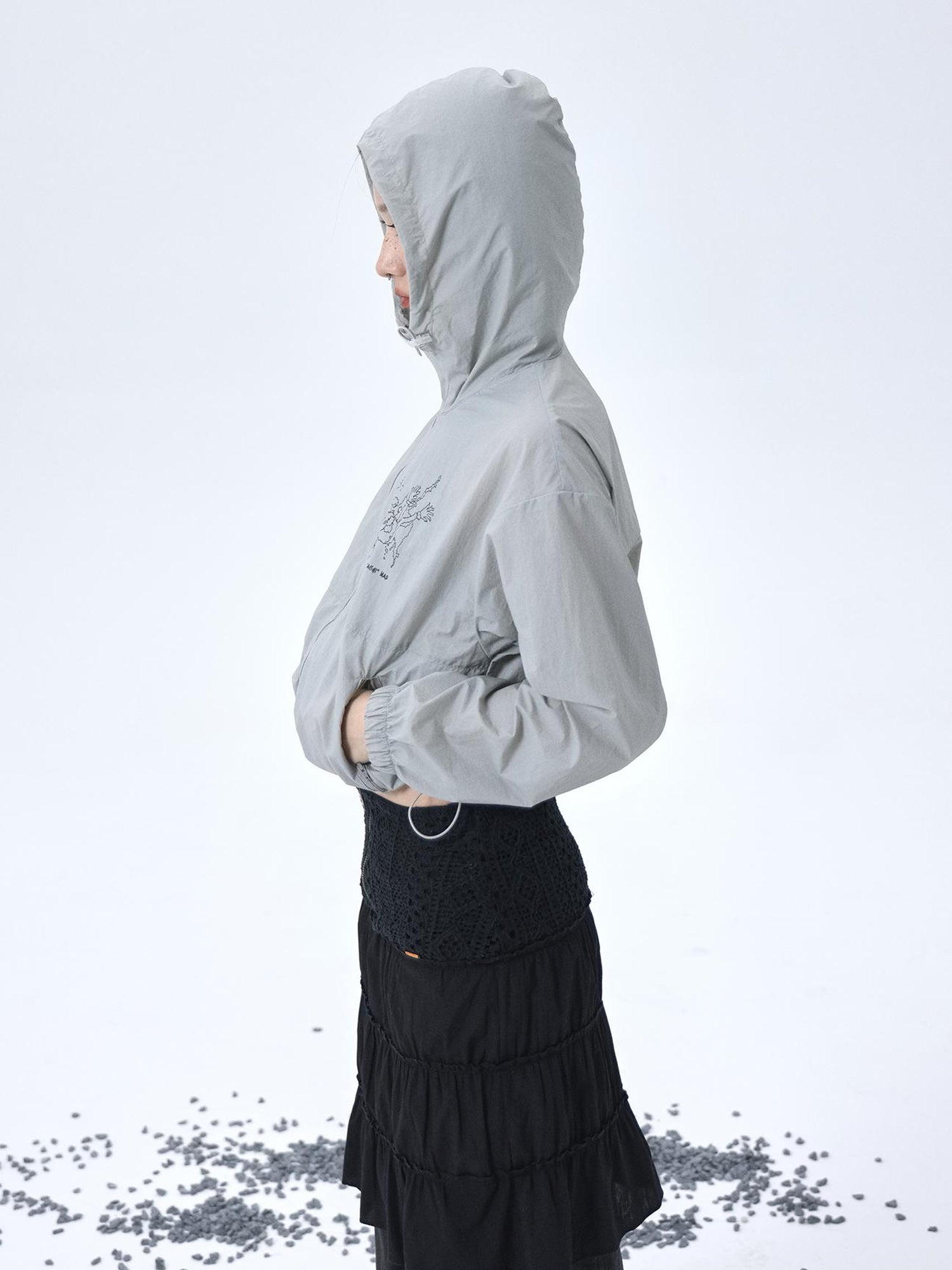 Achihara Expired Ice Lightweight Hooded Sun Protection Jacket