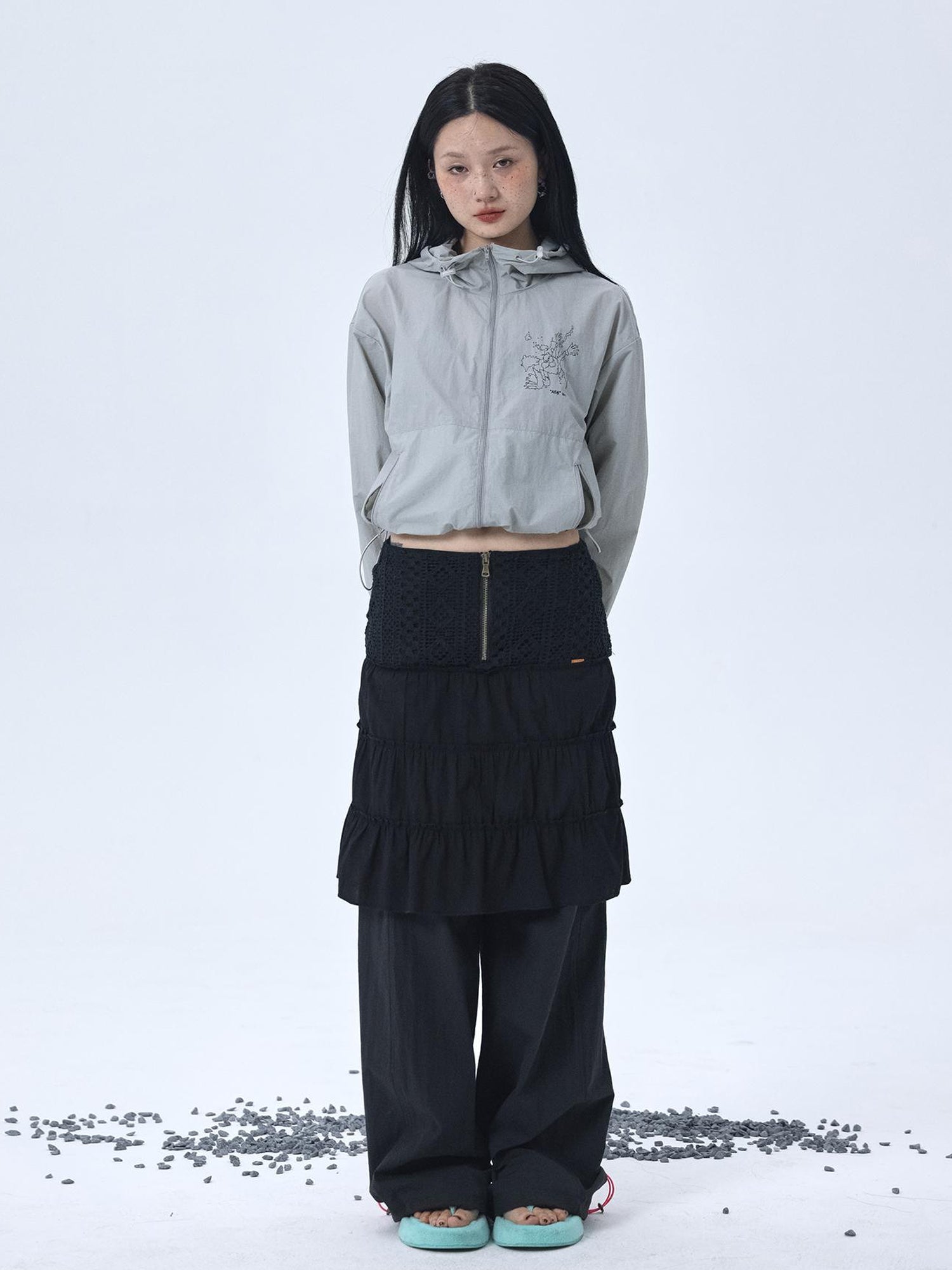 Achihara Expired Ice Lightweight Hooded Sun Protection Jacket