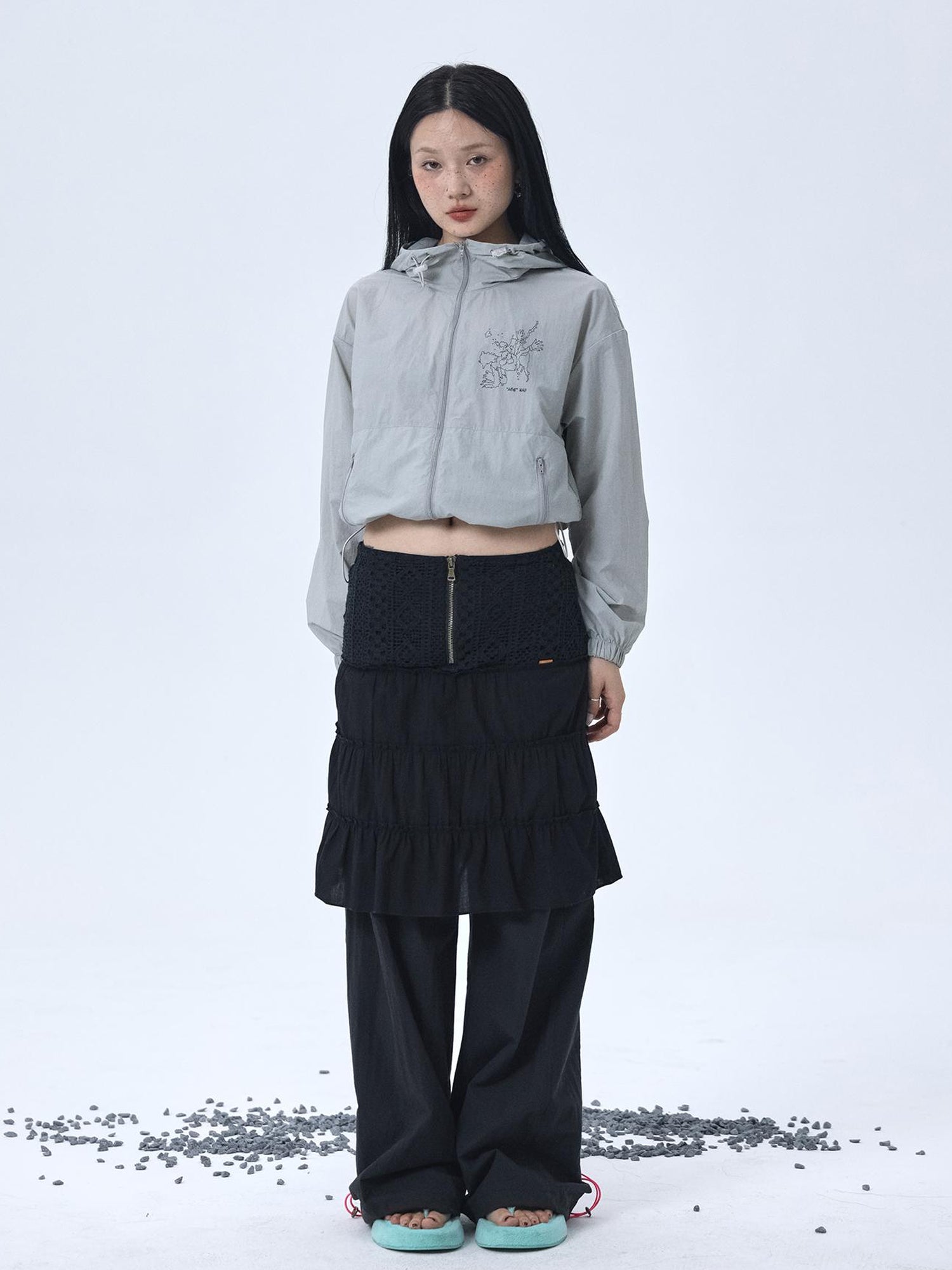 Achihara Expired Ice Lightweight Hooded Sun Protection Jacket